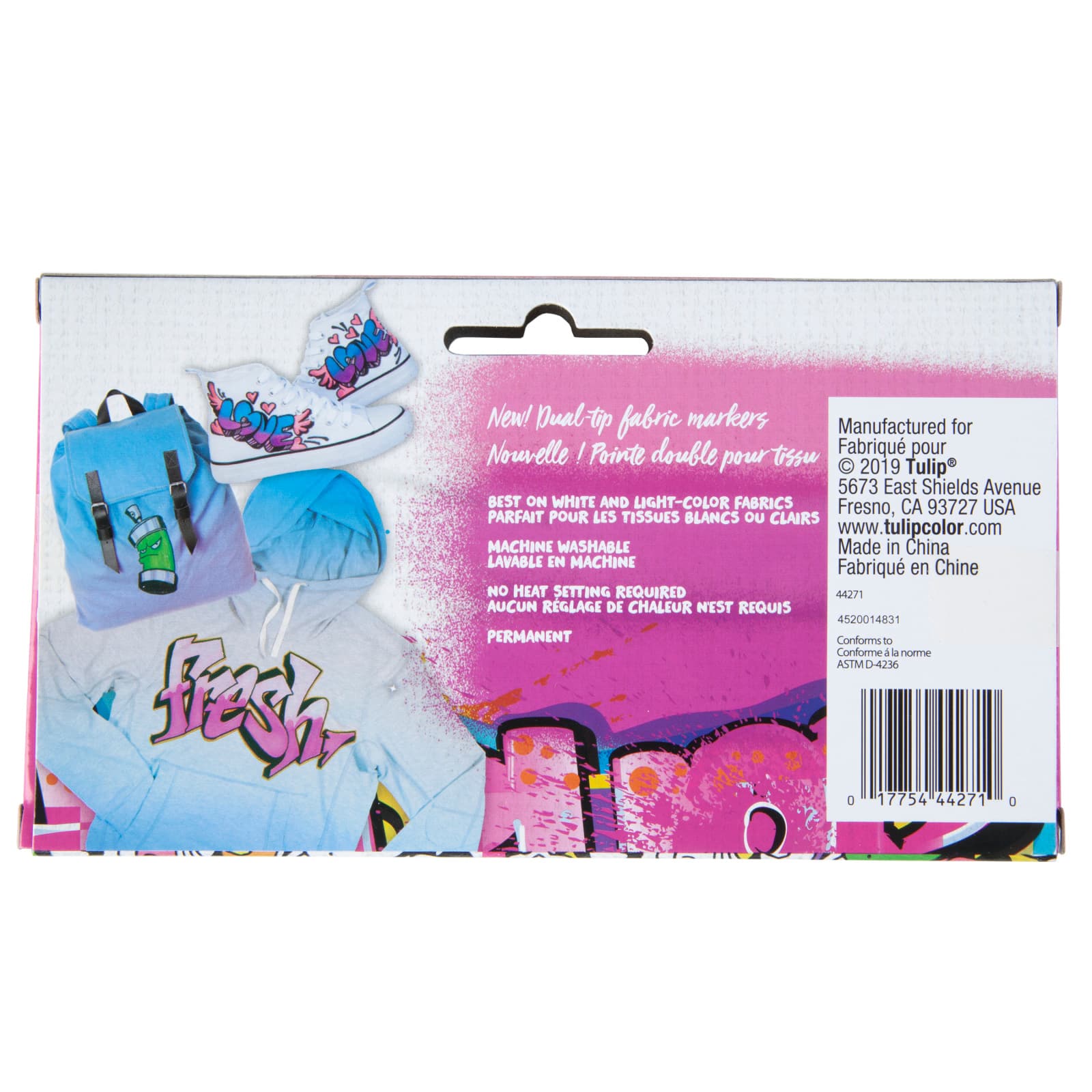 Tulip® Graffiti Fabric Markers™ Neon