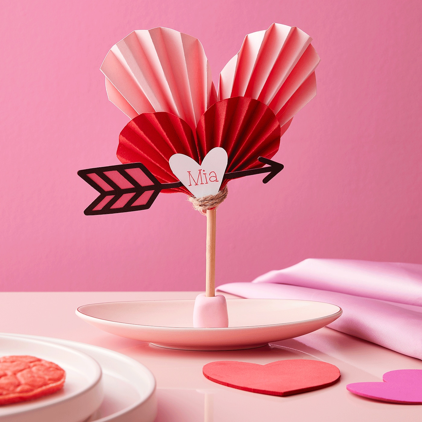 Palm Leaf Heart Place Card Projects Michaels palm-leaf-heart-place-card-projects-michaels
