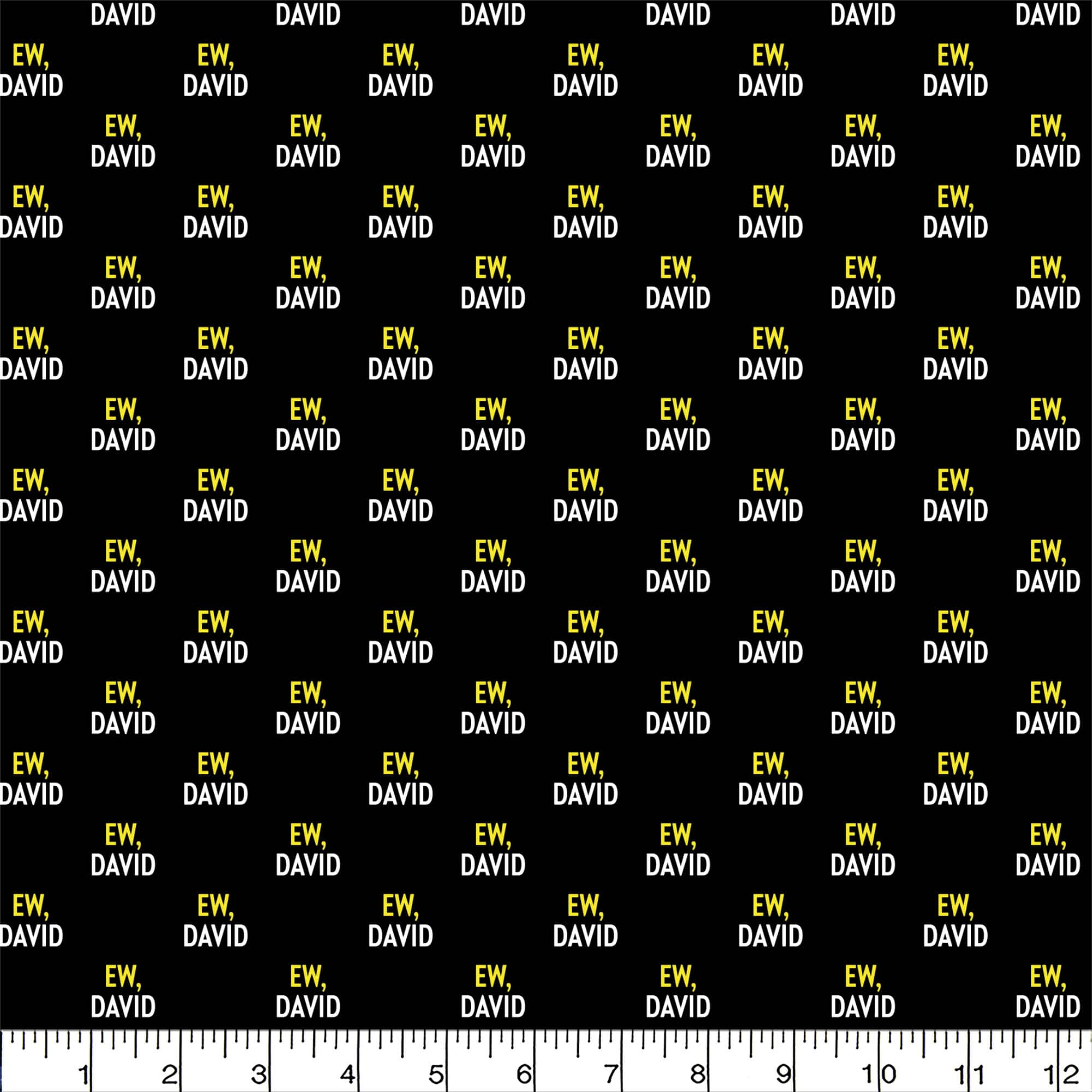 Schitt&#x27;s Creek&#xAE; Ew, David Cotton Fabric