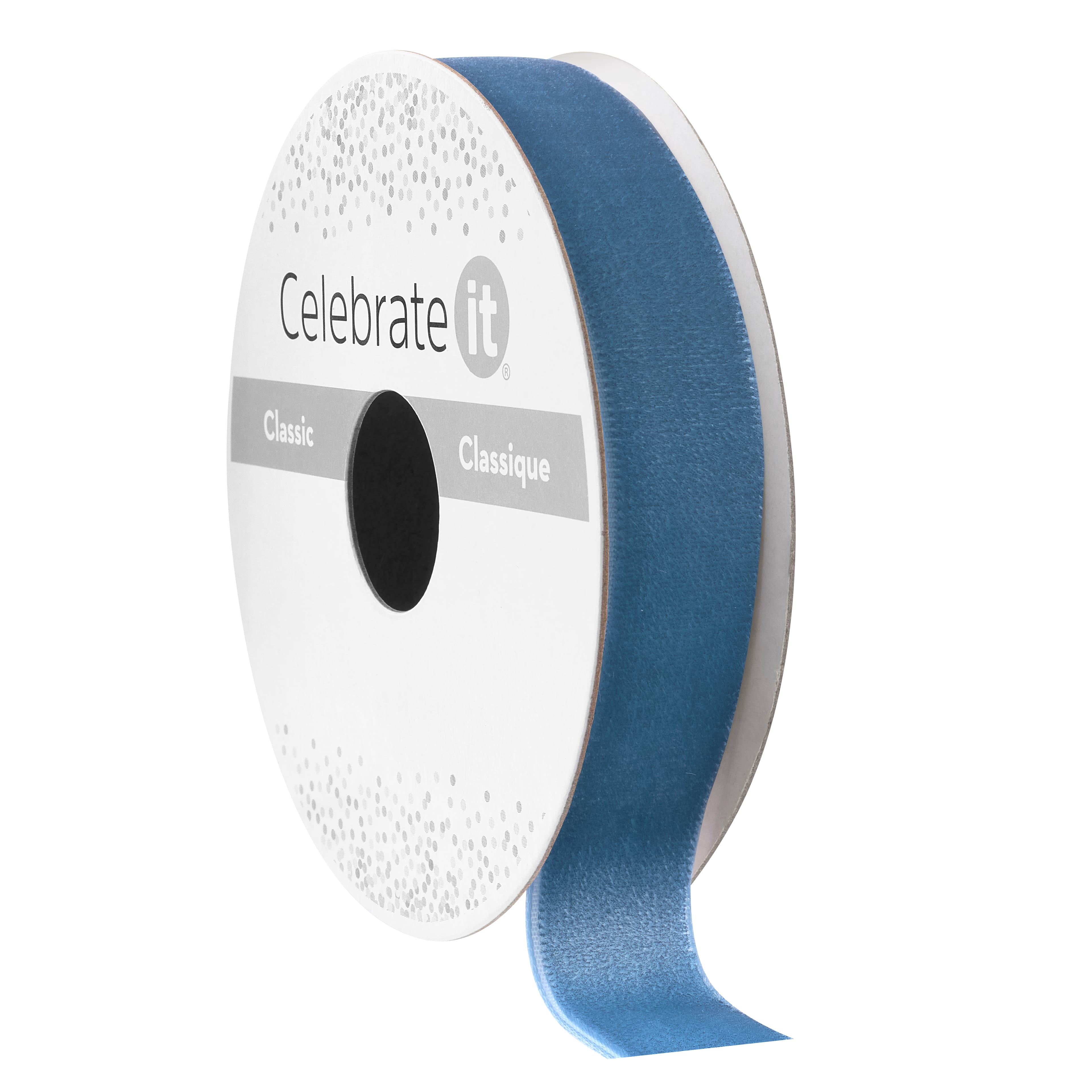5/8&#x22; x 3yd. Velvet Ribbon by Celebrate It&#x2122; Classic