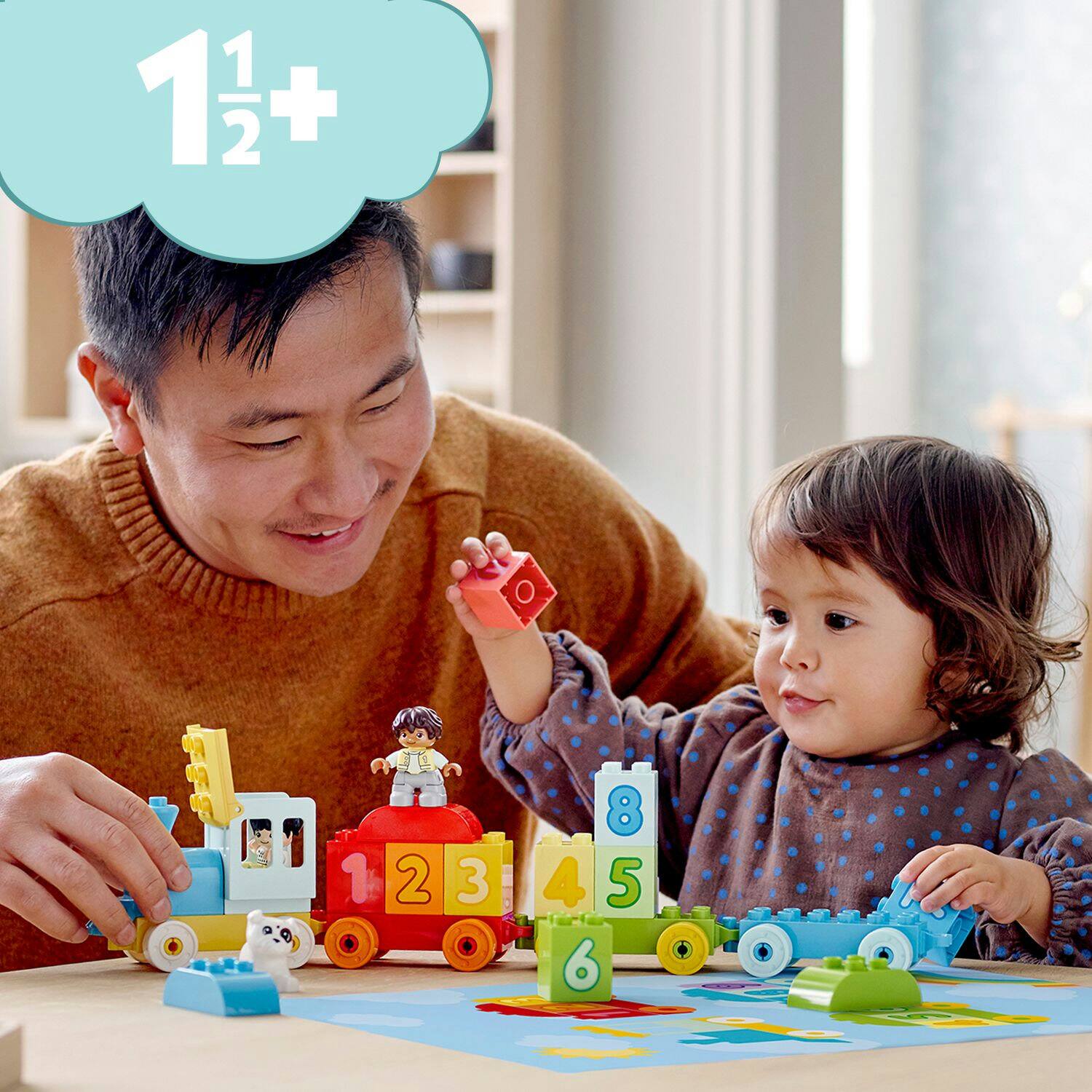 LEGO® DUPLO® My First Number Train - Learn To Count 10954 Building Toy (23 Pieces)