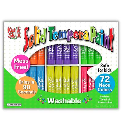 Kwik Stix™ 72 Neon Colors Tempera Paint Sticks Classpack | Michaels