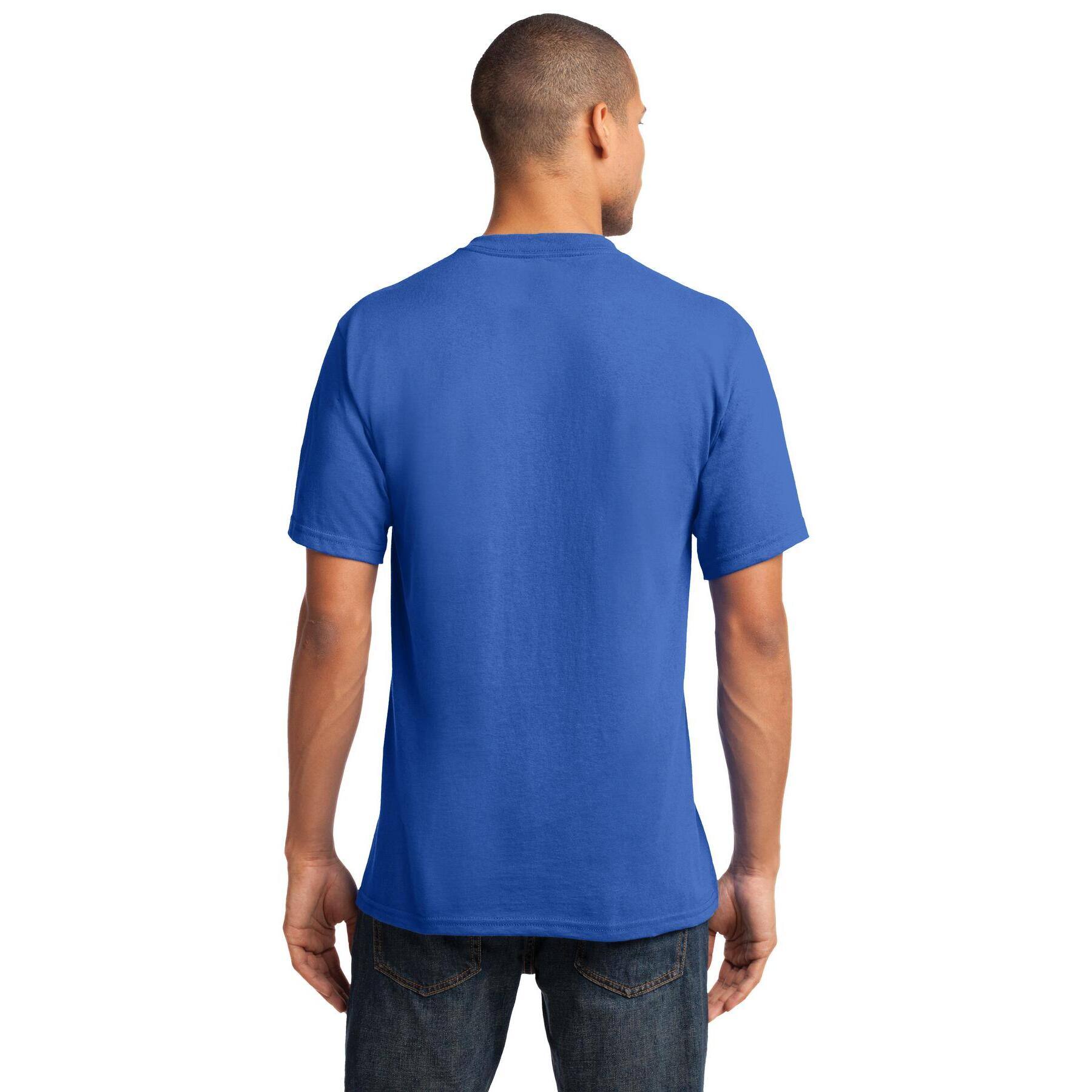 Port & Company® Men's Core Cotton V-Neck T-Shirt