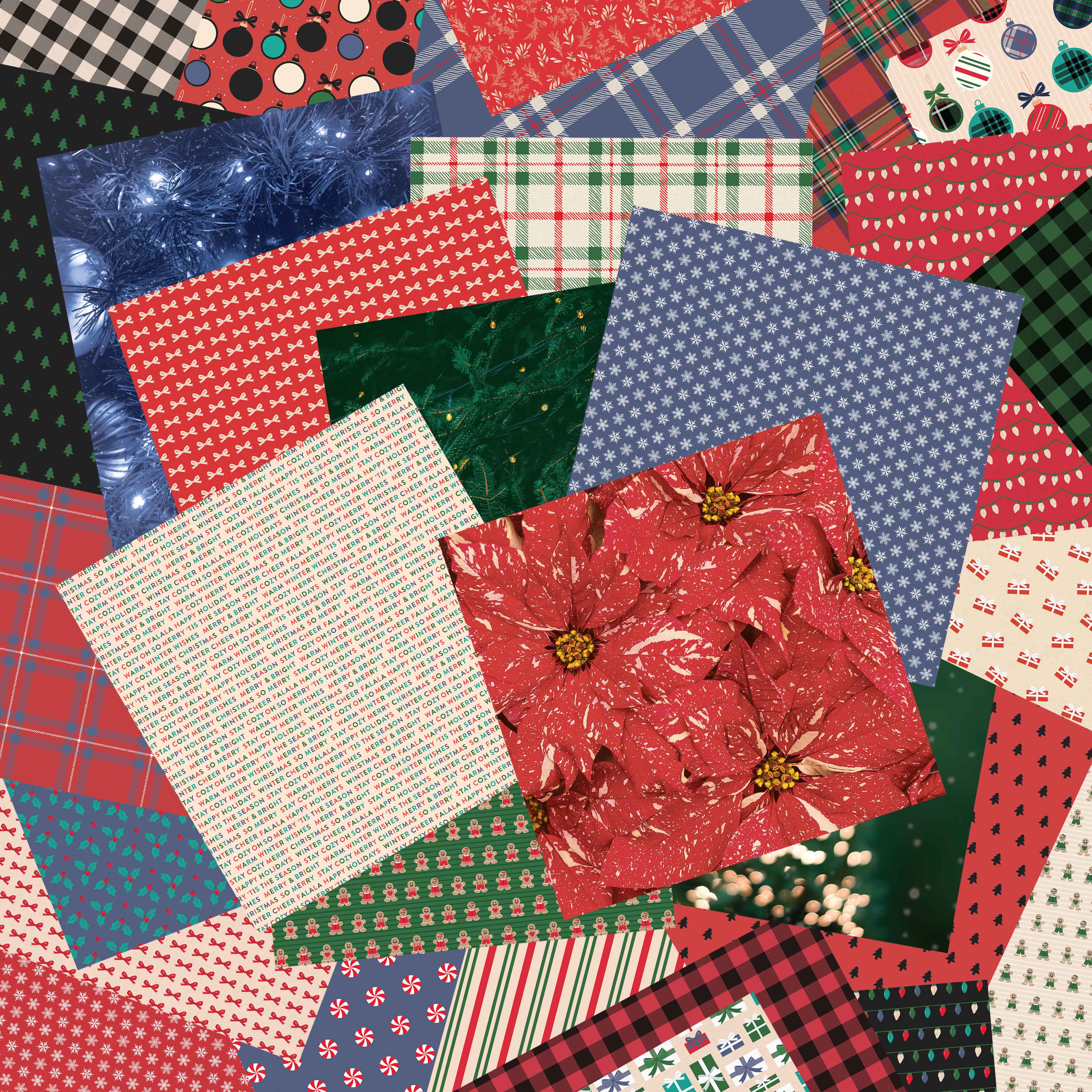 12&#x22; x 12&#x22; Holiday Delight Paper Pad by Recollections&#x2122;