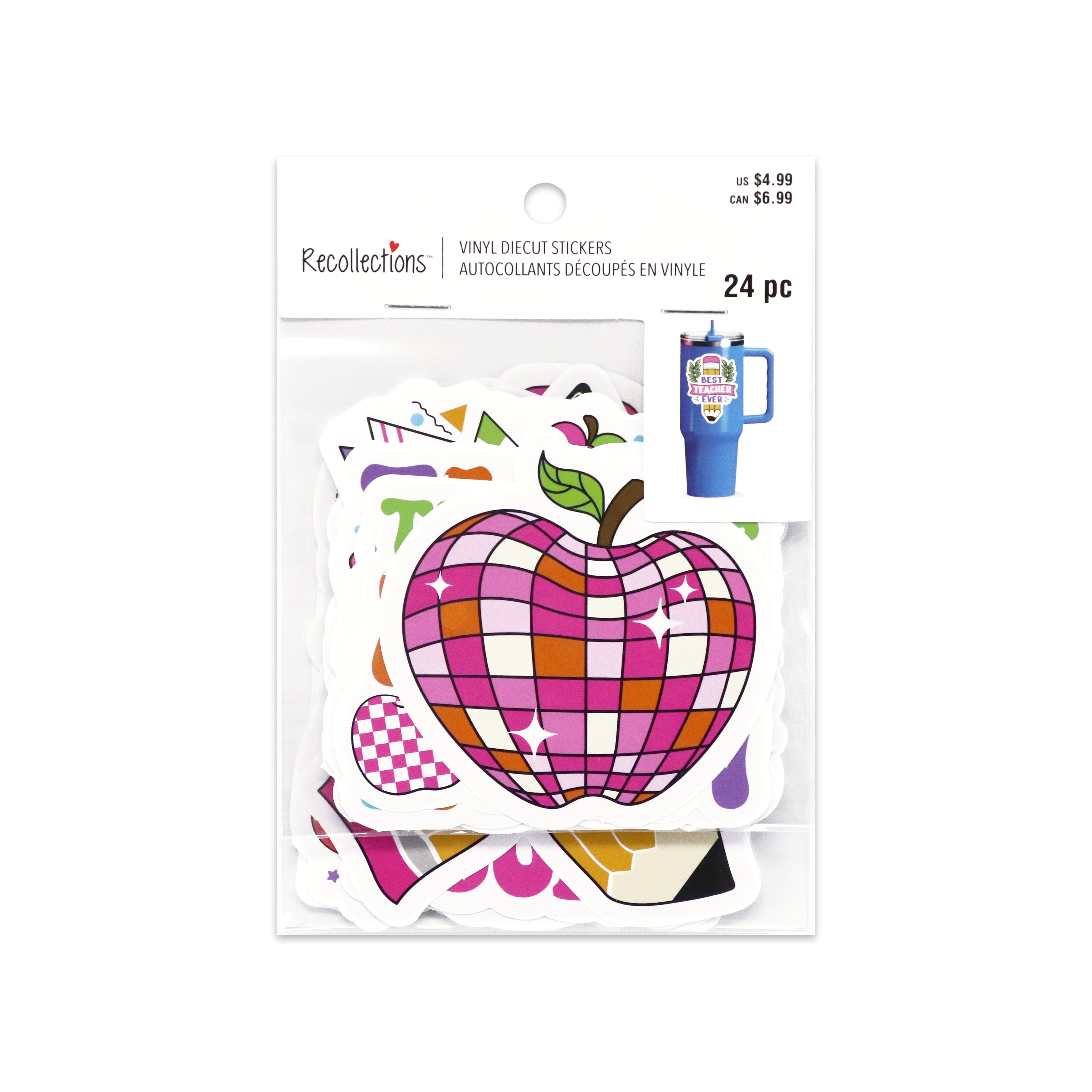 Teacher Vinyl Die Cut Stickers by Recollections™