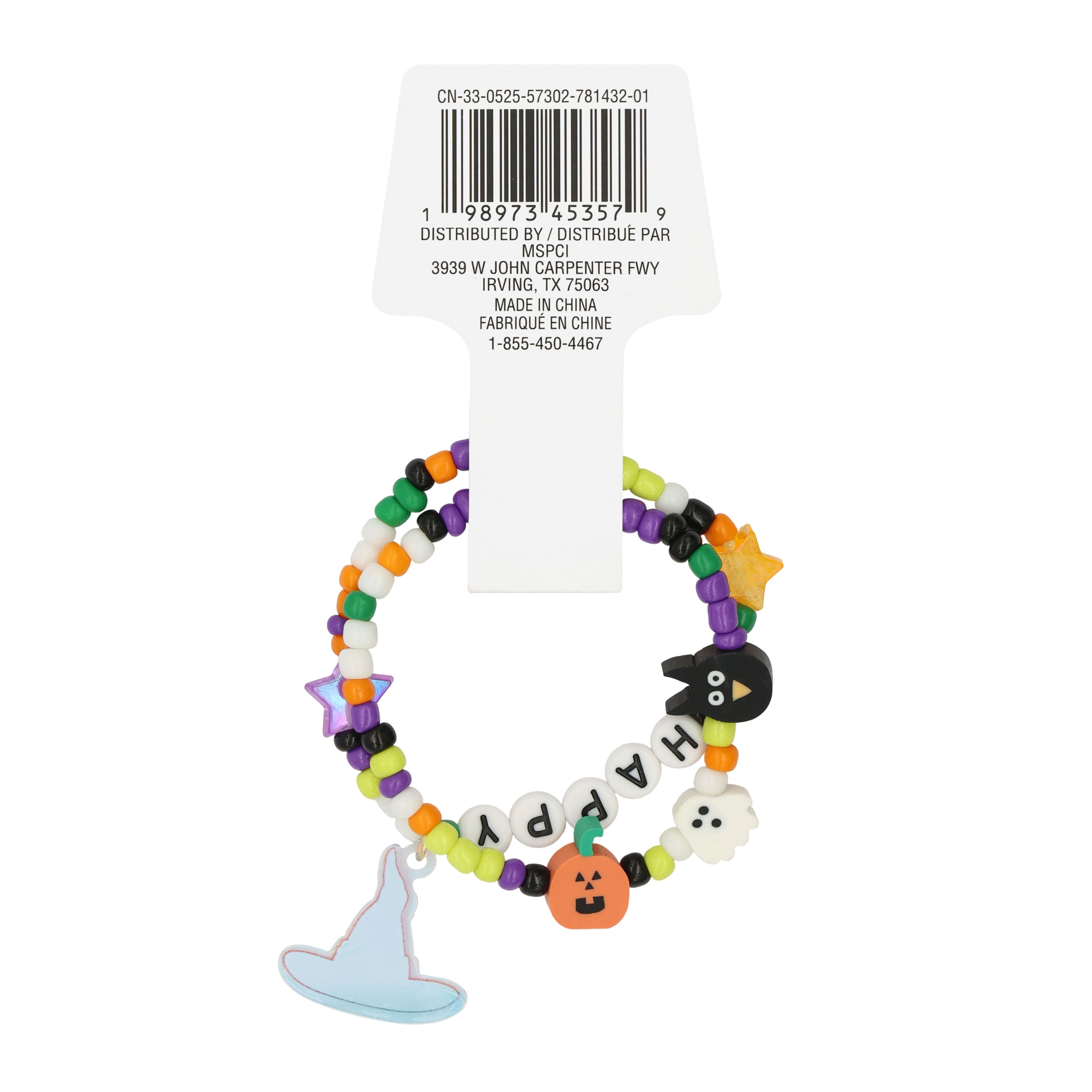 Ghost &#x26; Witch Hat Bracelets by Creatology&#x2122;