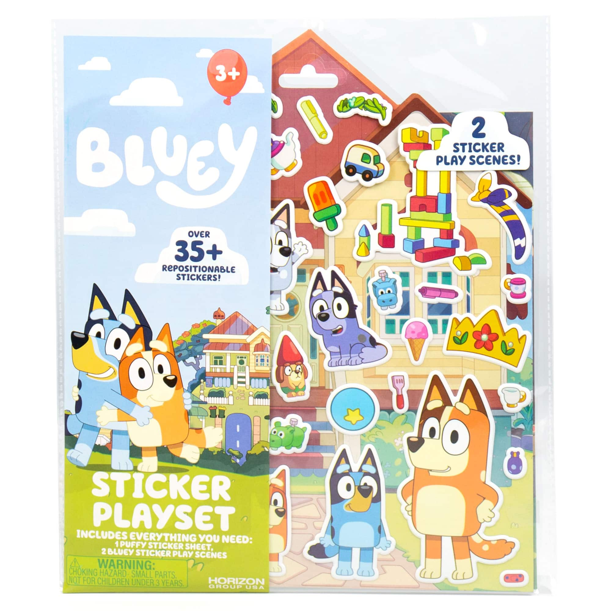 Horizon Bluey Sticker Playset