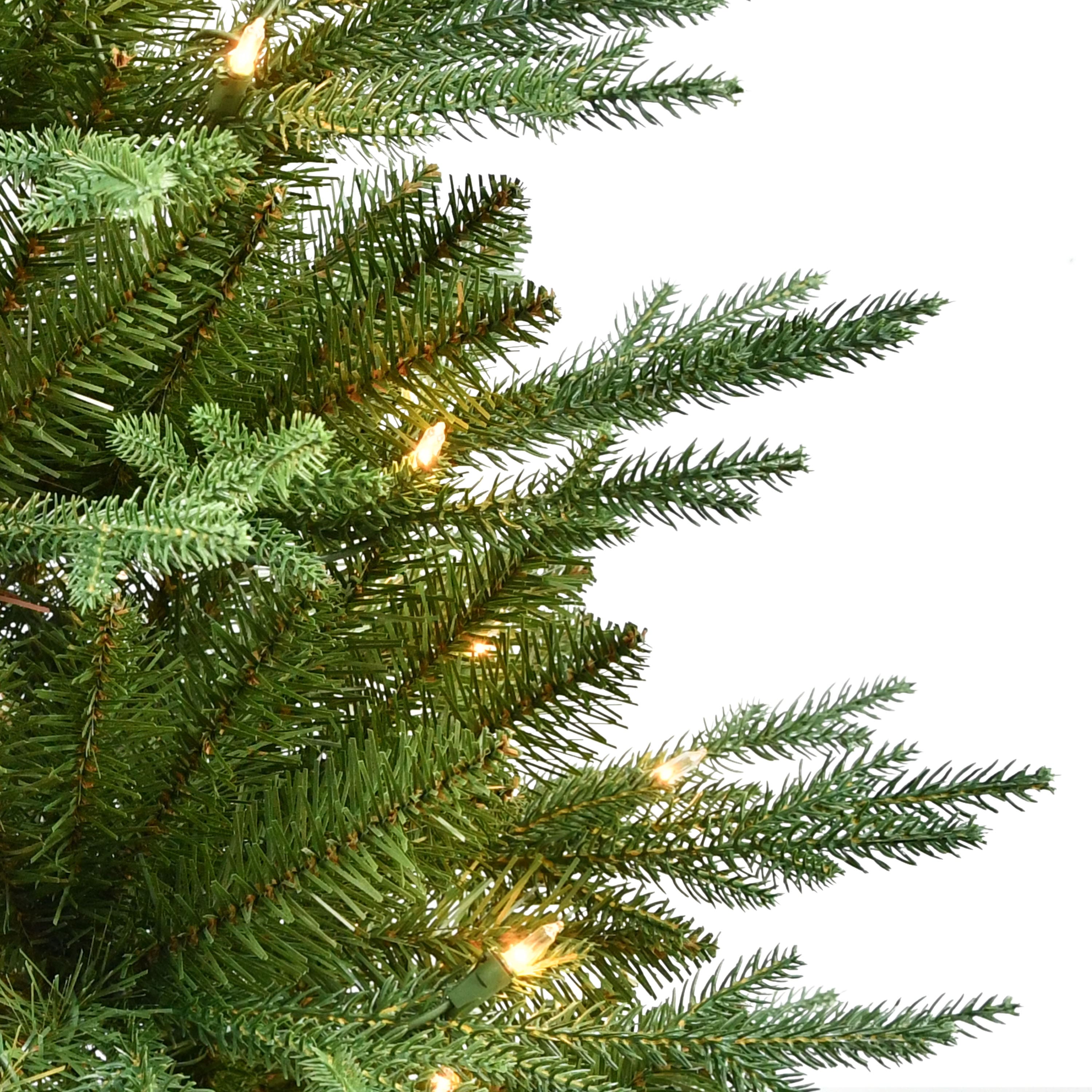 3ft. Pre-Lit Arctic Fir Artificial Potted Christmas Tree, Warm White LED Lights