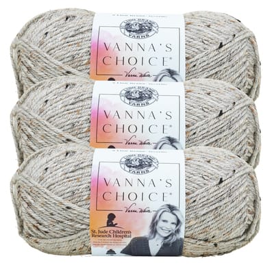 3 Pack Lion Brand® Vanna's Choice® Heather & Mist Yarn
