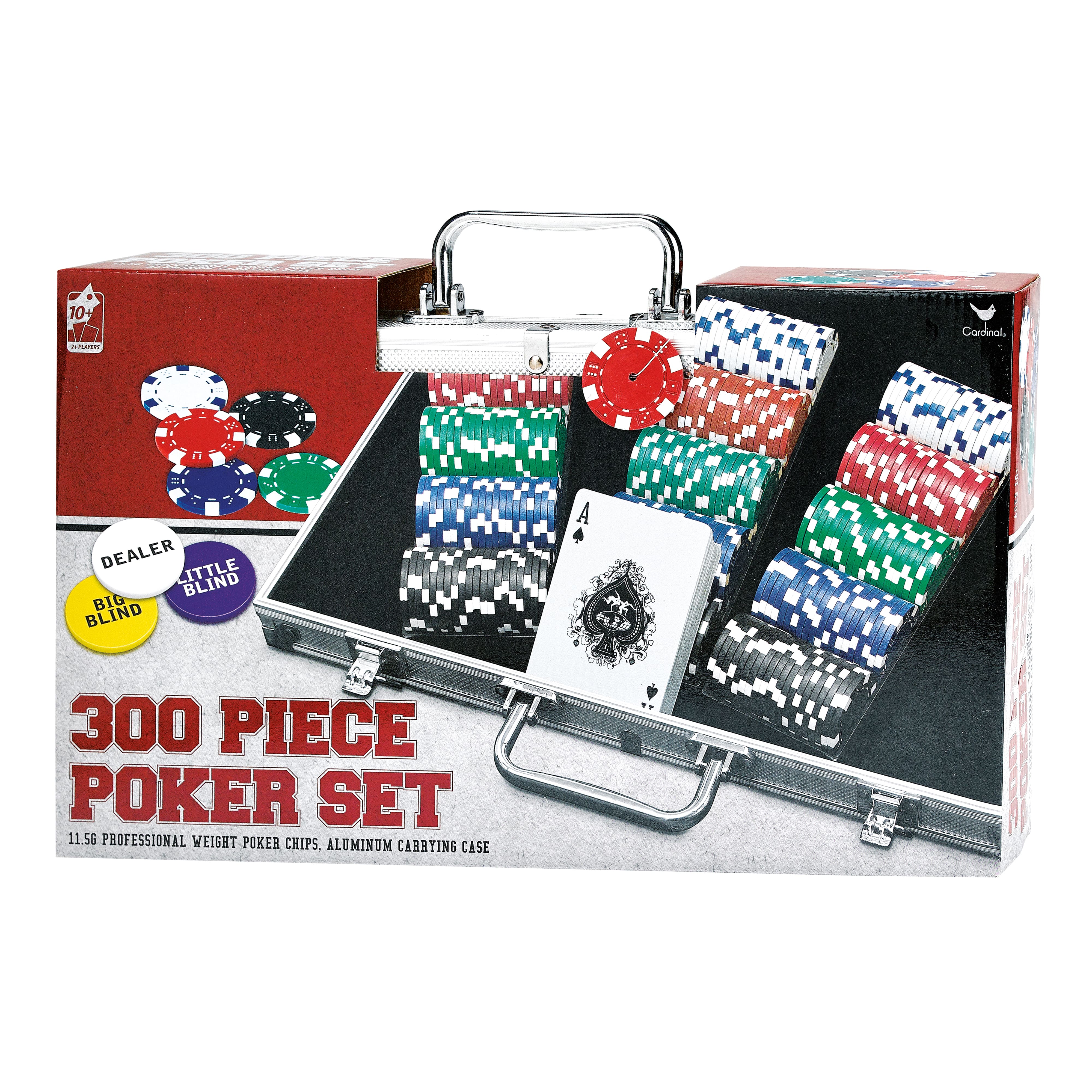 Personalized Professional Poker Chip Set 300 Pieces Texas 