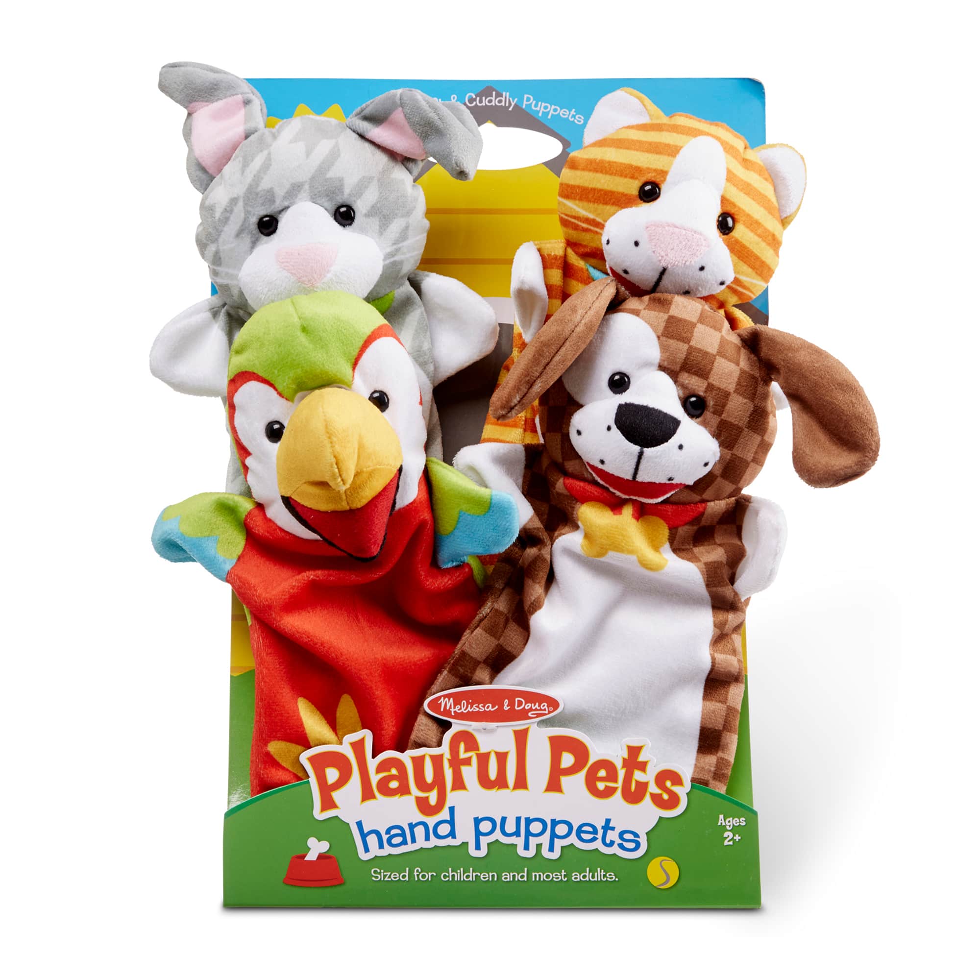 Melissa &#x26; Doug&#xAE; Playful Pets Hand Puppets Set