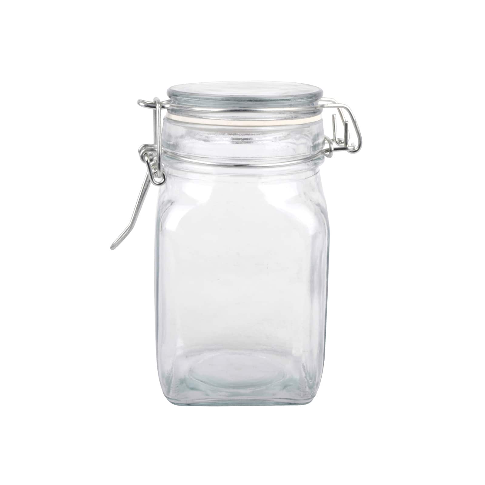 Glass Jar Reusable Decorative with Lid Airtight Jar for Candy