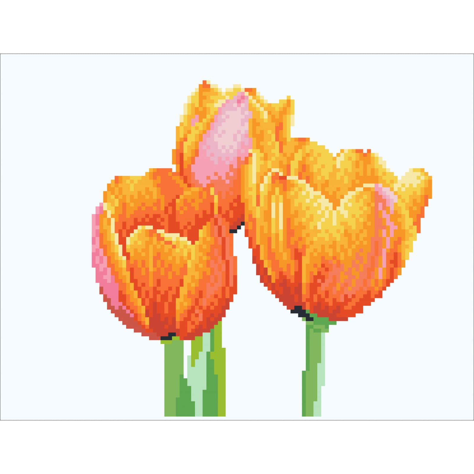 Diamond Dotz&#xAE; Love Tulips Diamond Painting Kit
