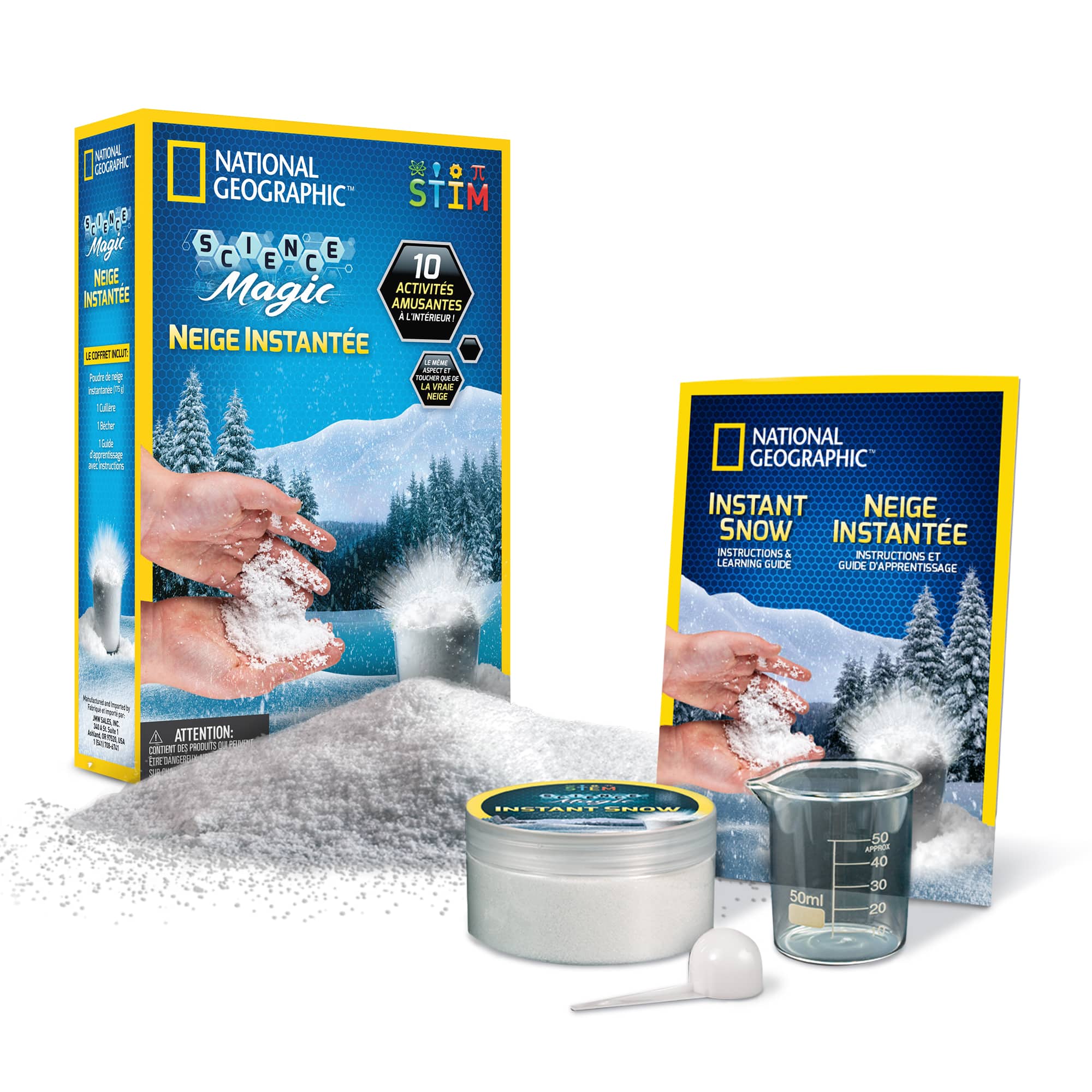 Amazing Colorful Instant Snow Powder Science Kit for Kids - China