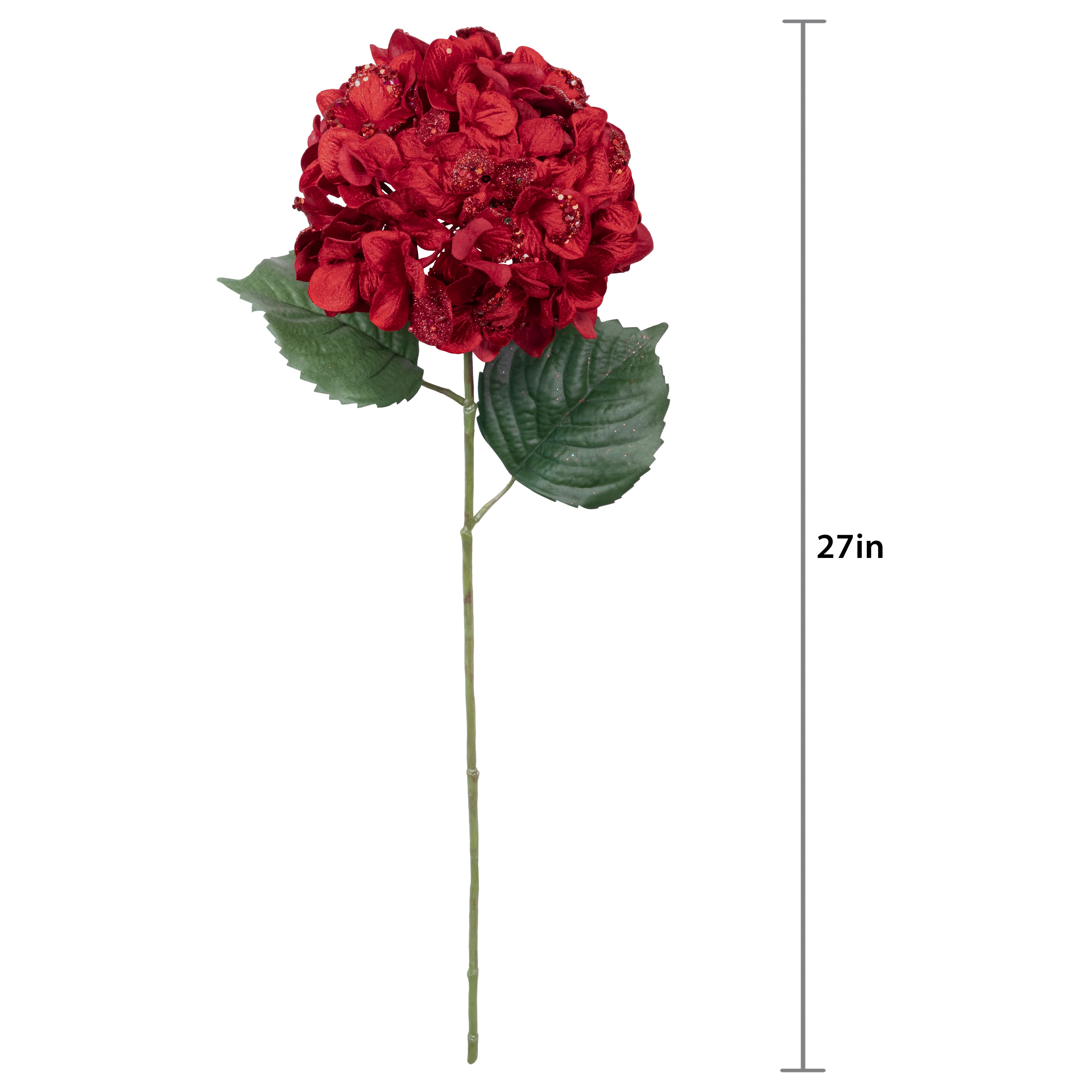 27.5&#x22; Red Jewel Hydrangea Stem by Ashland&#xAE;