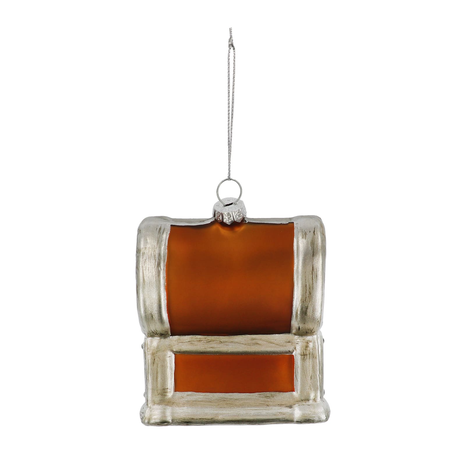 4.25&#x22; Glass Toolbox Ornament by Ashland&#xAE;