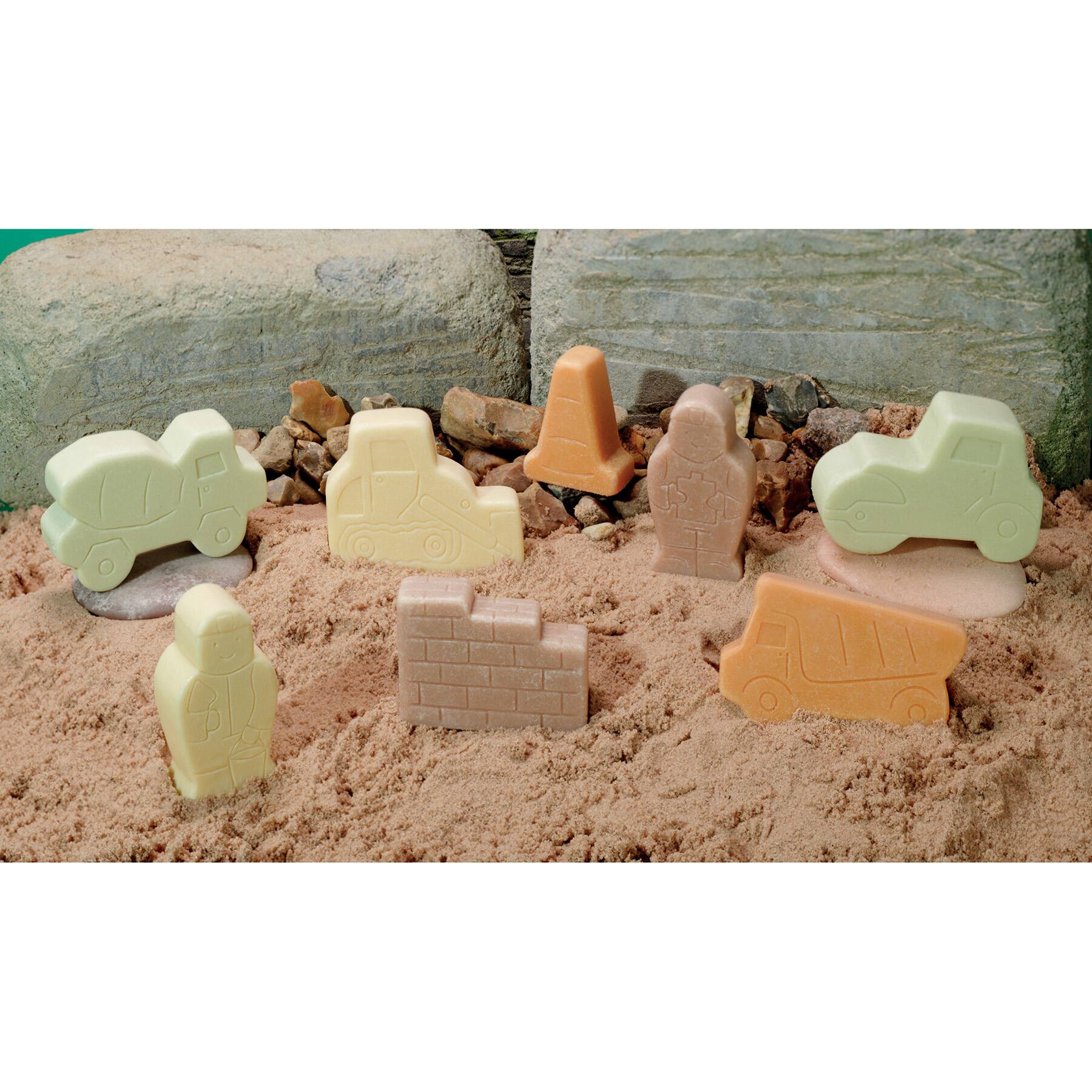 Yellow Door Little Lands Construction Stone Figure Play Set