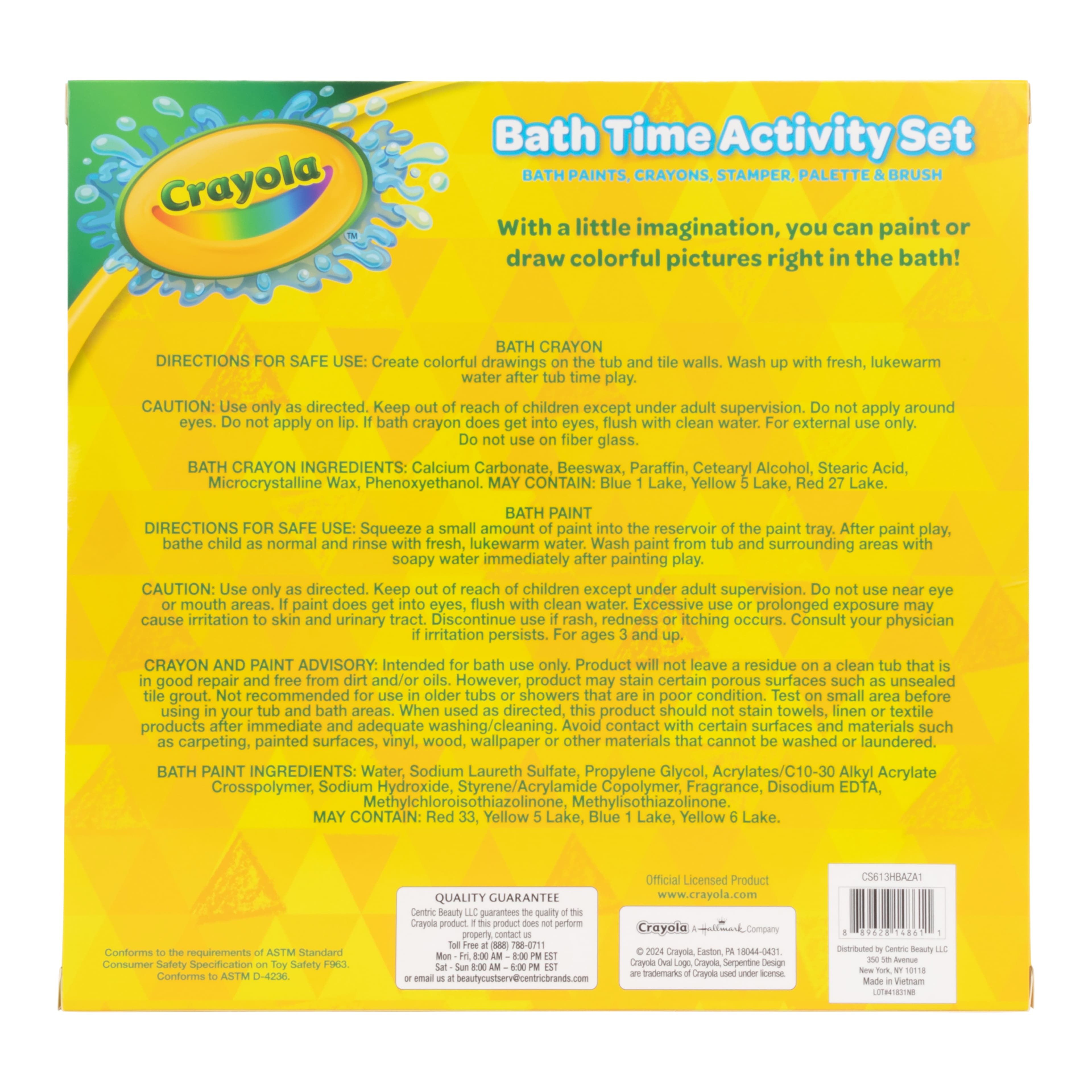 Crayola&#xAE; Bath Time Activity Set