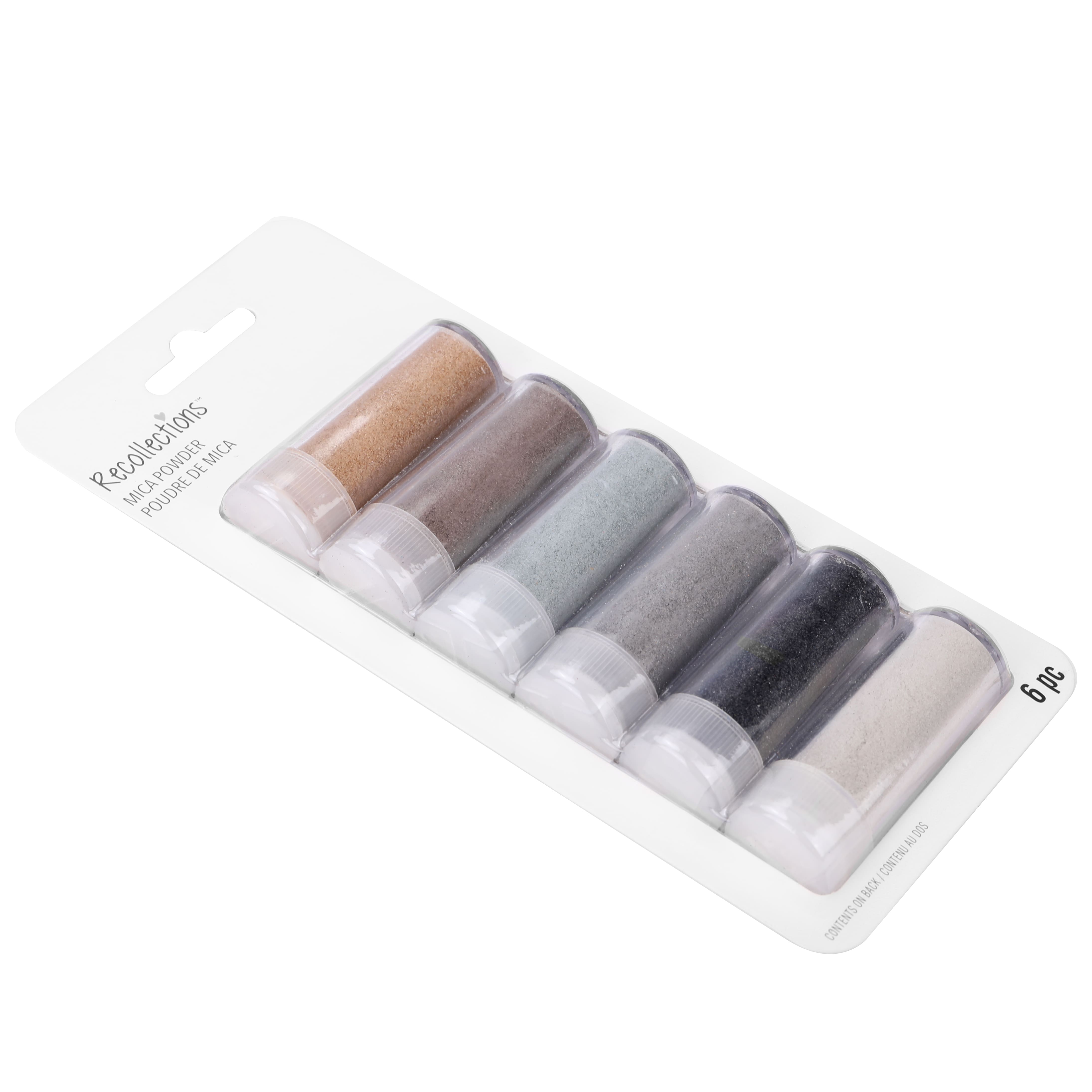 6 Packs: 6 ct. (36 total) Metallic Tones Mica Powder by Recollections™