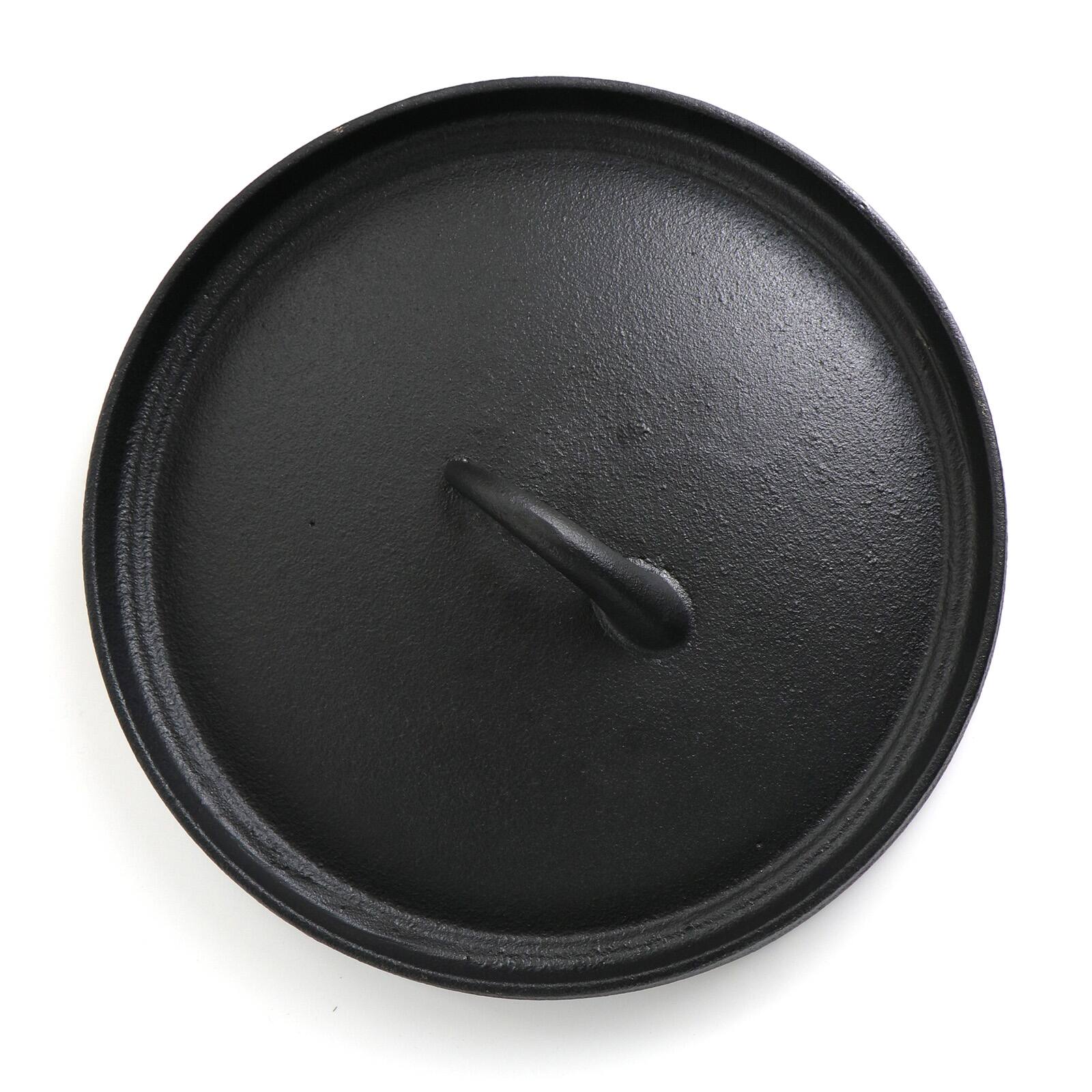 MegaChef 5 Piece Pre-Seasoned Cast Iron Kitchen Cookware Set