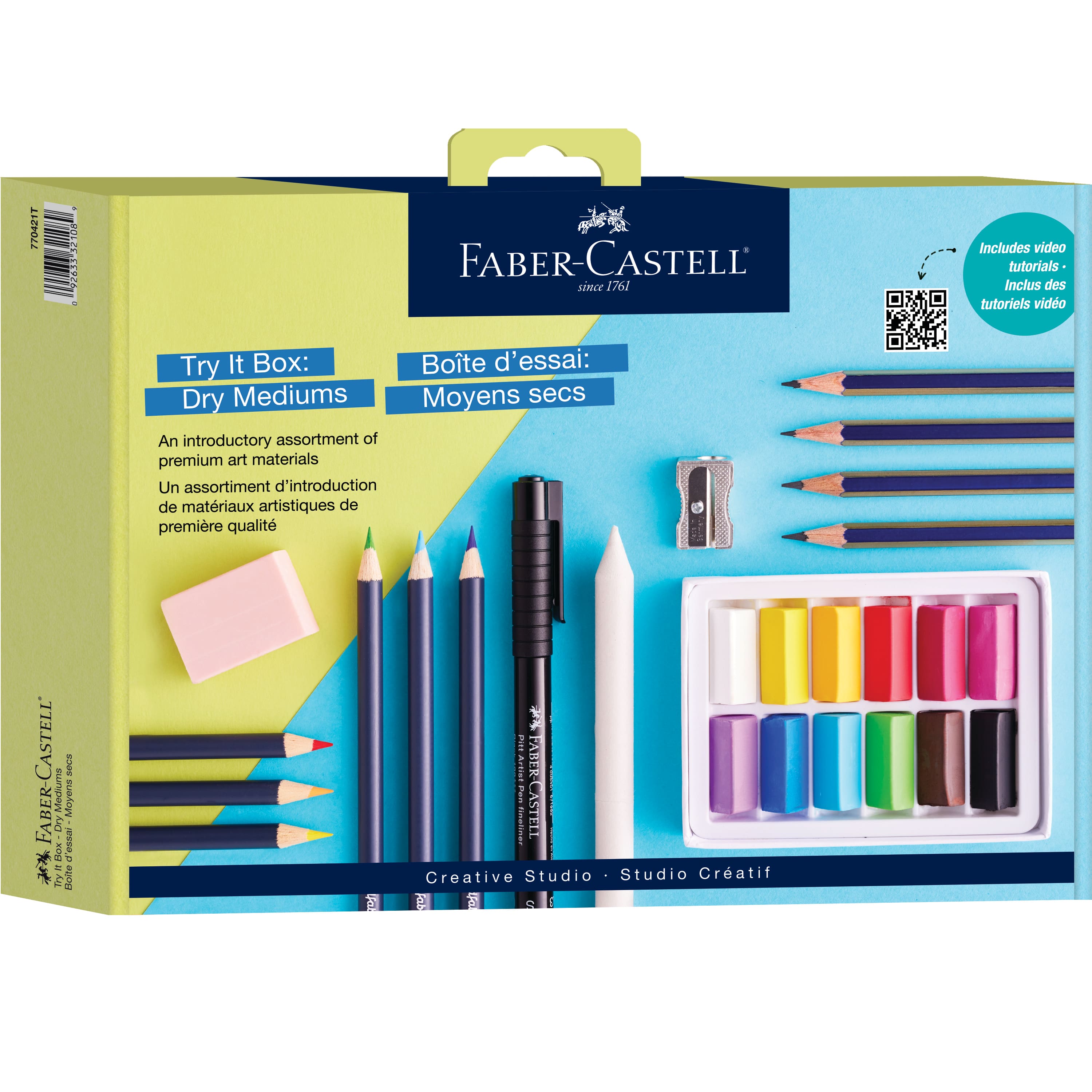 Faber-Castell&#xAE; Creative Studio Dry Medium Try It Box
