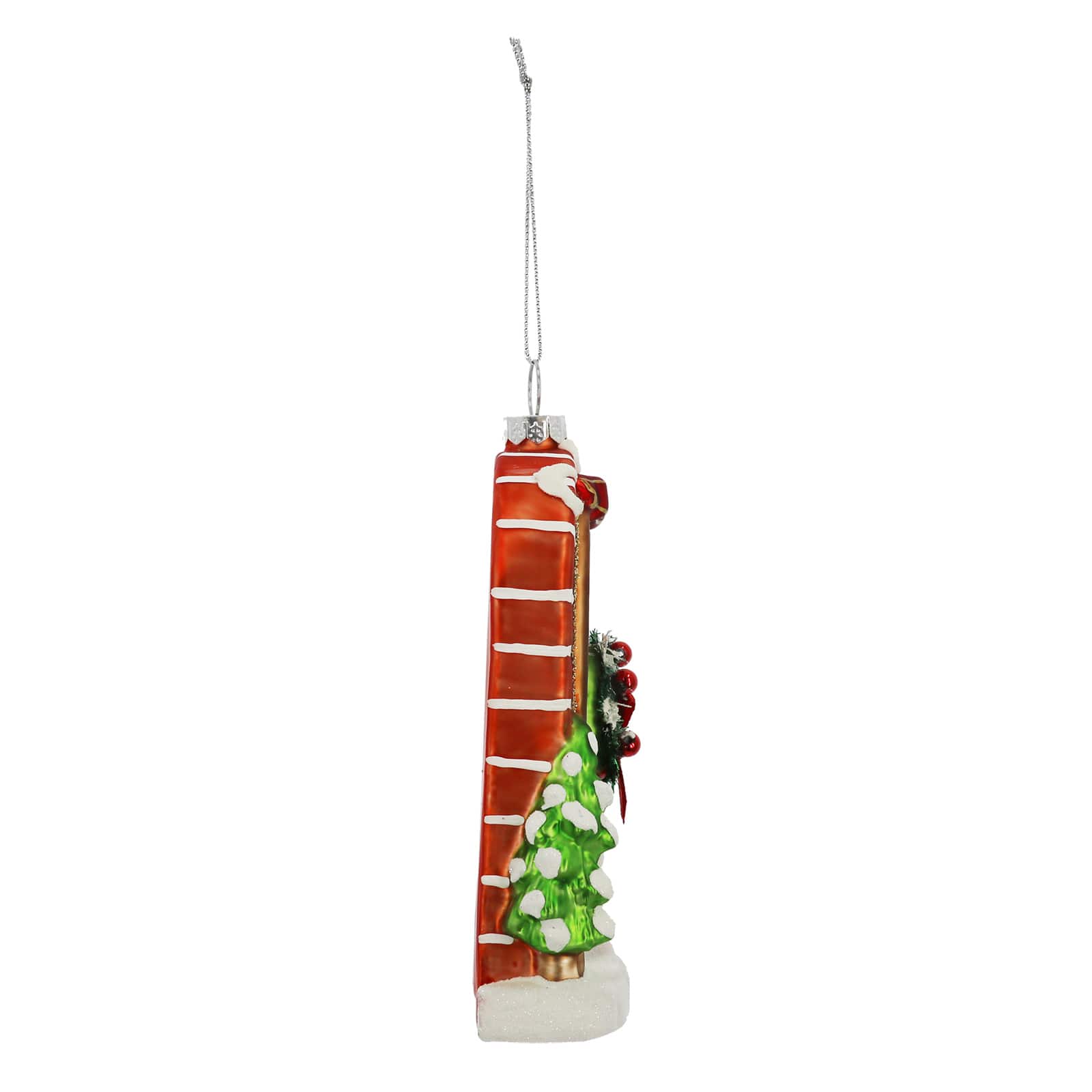 5&#x22; Christmas Door Glass Ornament by Ashland&#xAE;