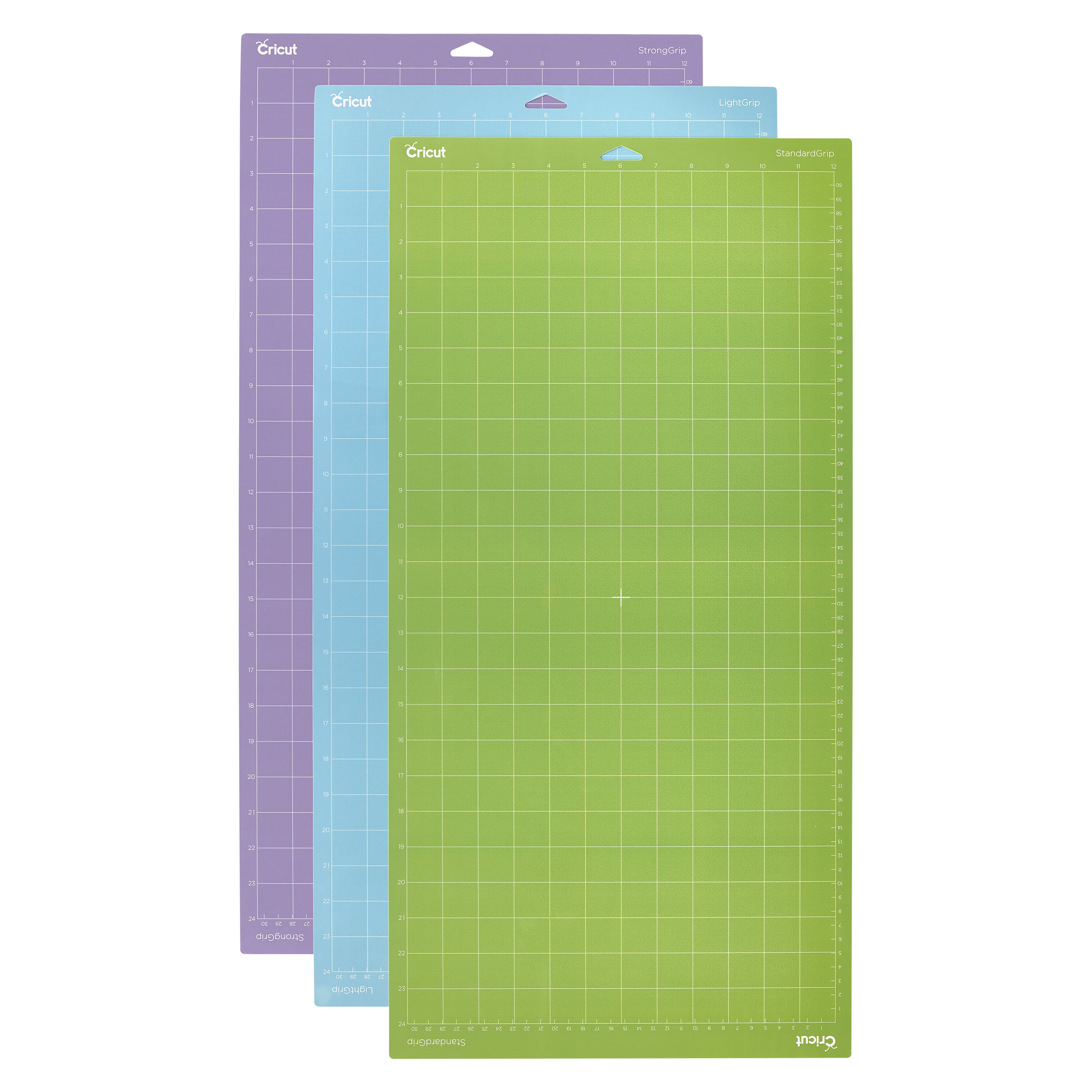Nicapa 12x12 inch Standard Grip Cutting Mat for Cricut Maker  3/Maker/Explore 3/Air 2/Air/One (3 Pack) Adhesive Sticky Green Quilting  Replacement Cut