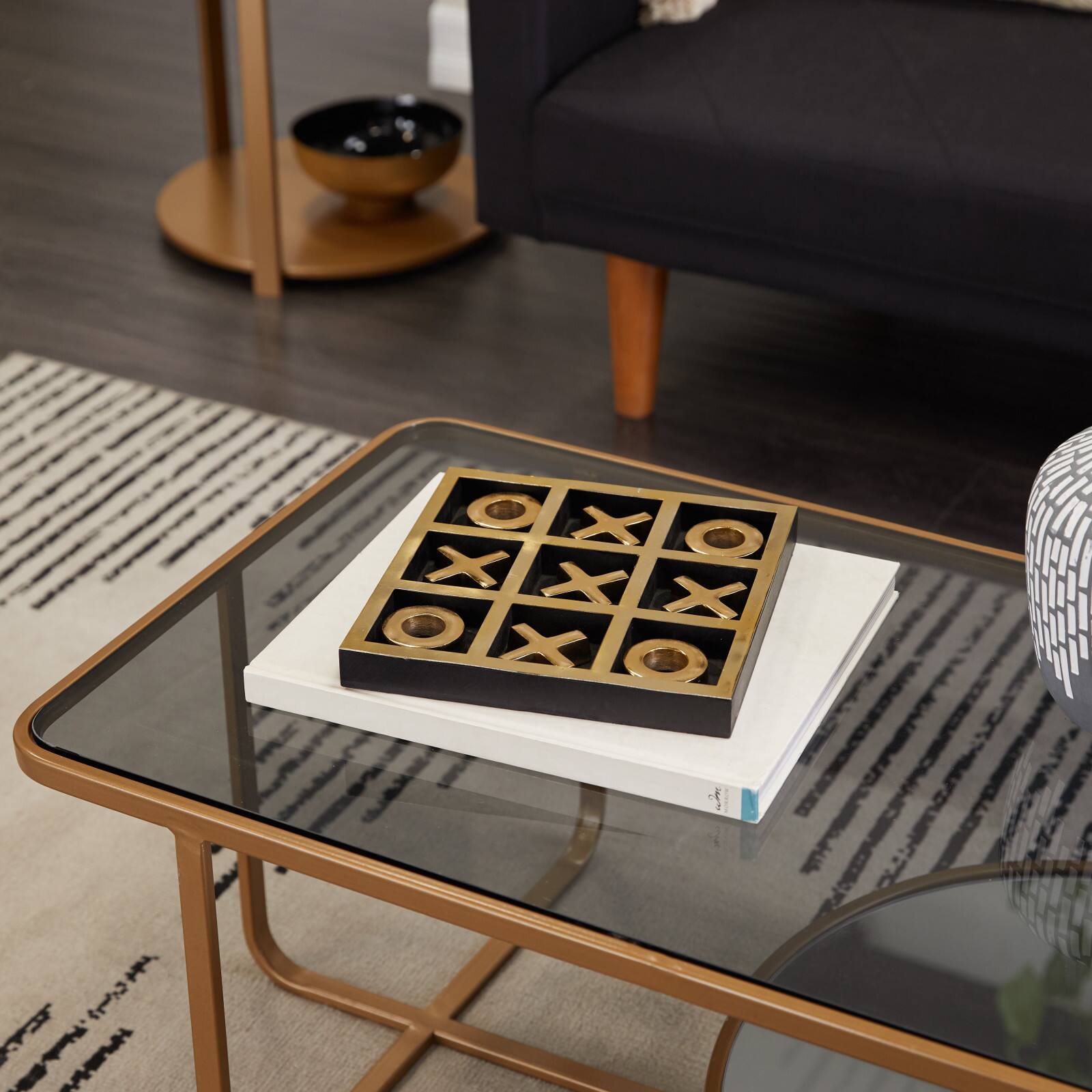 Gold Glam Game Set, 9" x 9" x 1"