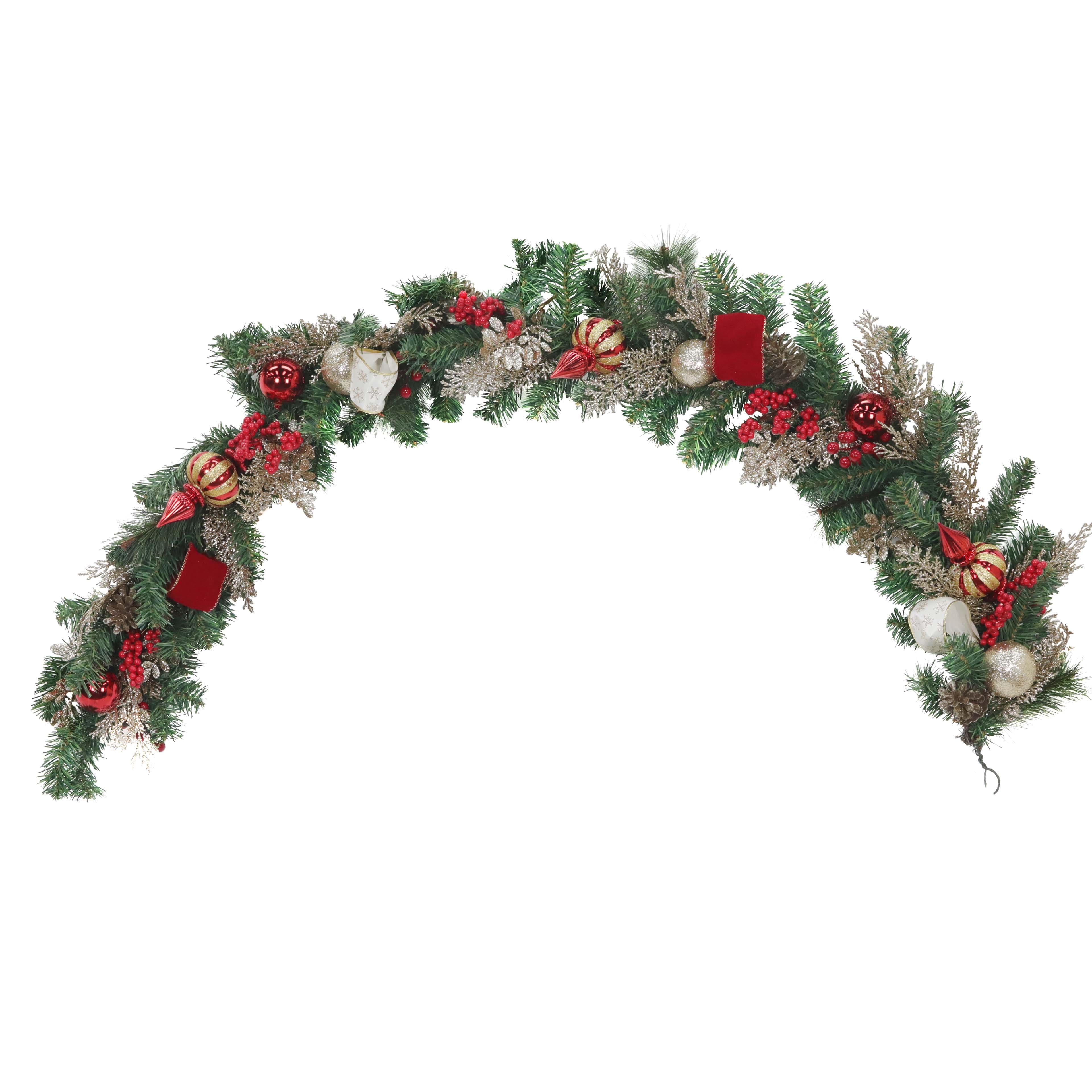 6ft. Pine, Ornament &#x26; Berry Garland by Ashland&#xAE;