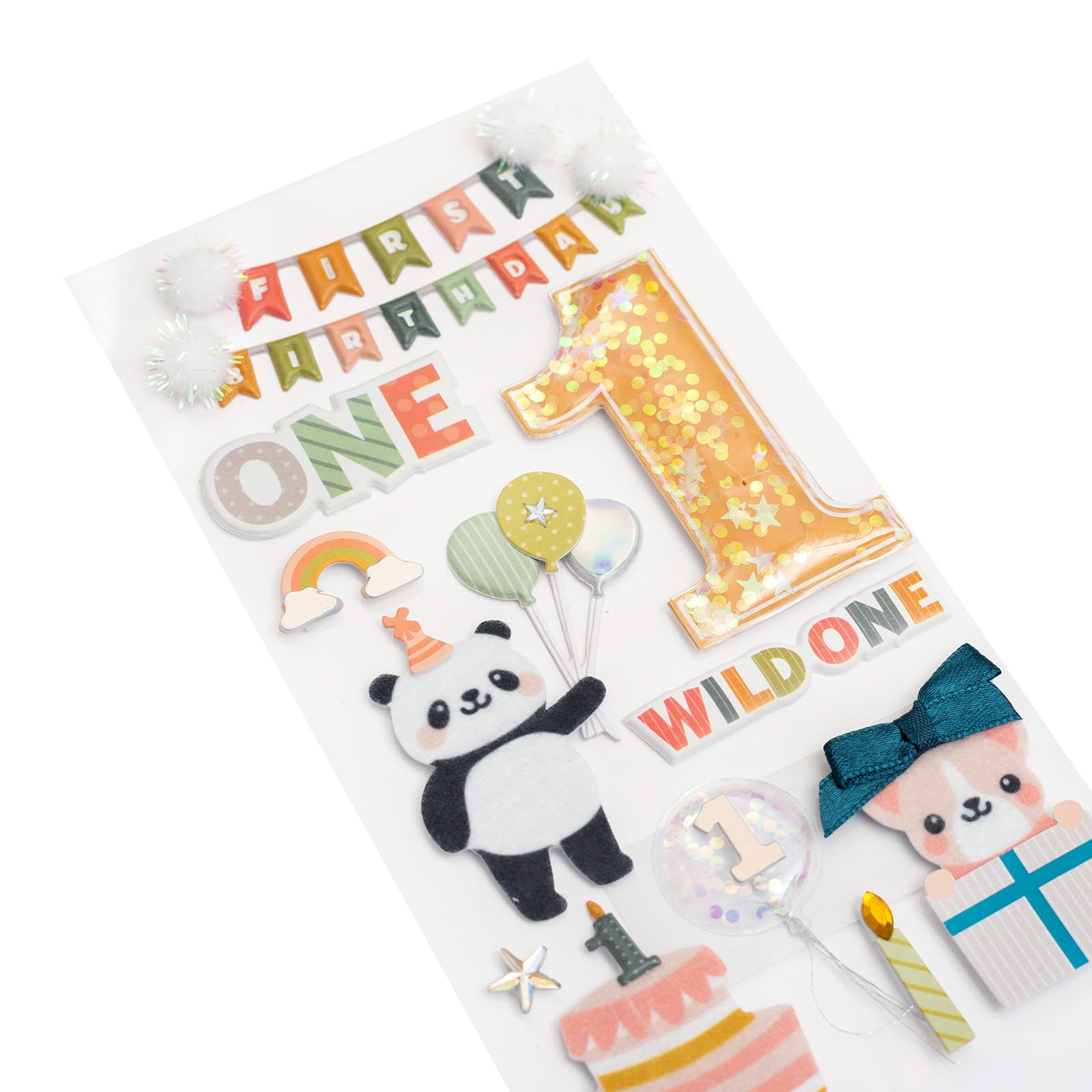 12 Pack: 1st Birthday Stickers by Recollections™