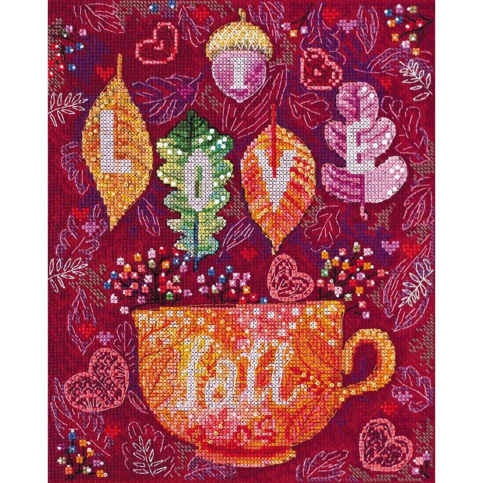 Abris Art Colorful Autumn Cross Stitch Kit
