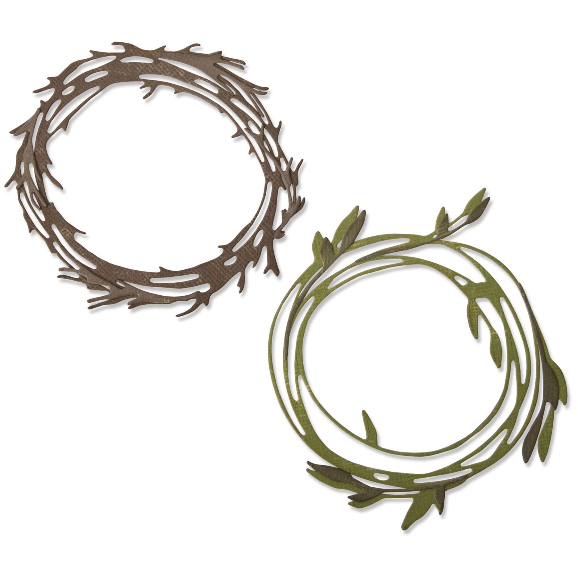 Sizzix&#xAE; Thinlits&#xAE; Funky Wreath Die Set by Tim Holtz&#xAE;