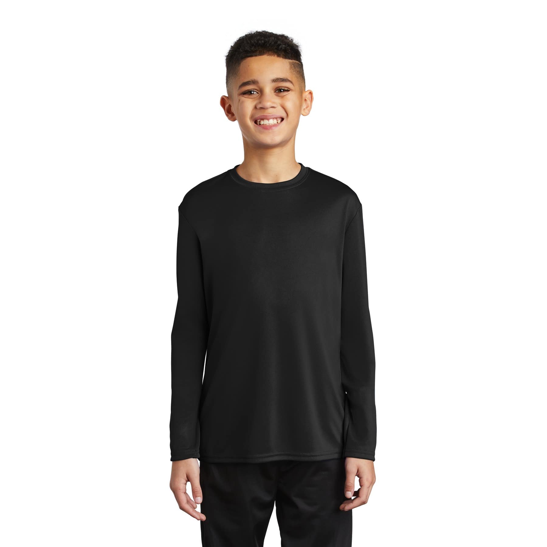 Port & Company® Youth Long Sleeve Performance T-Shirt