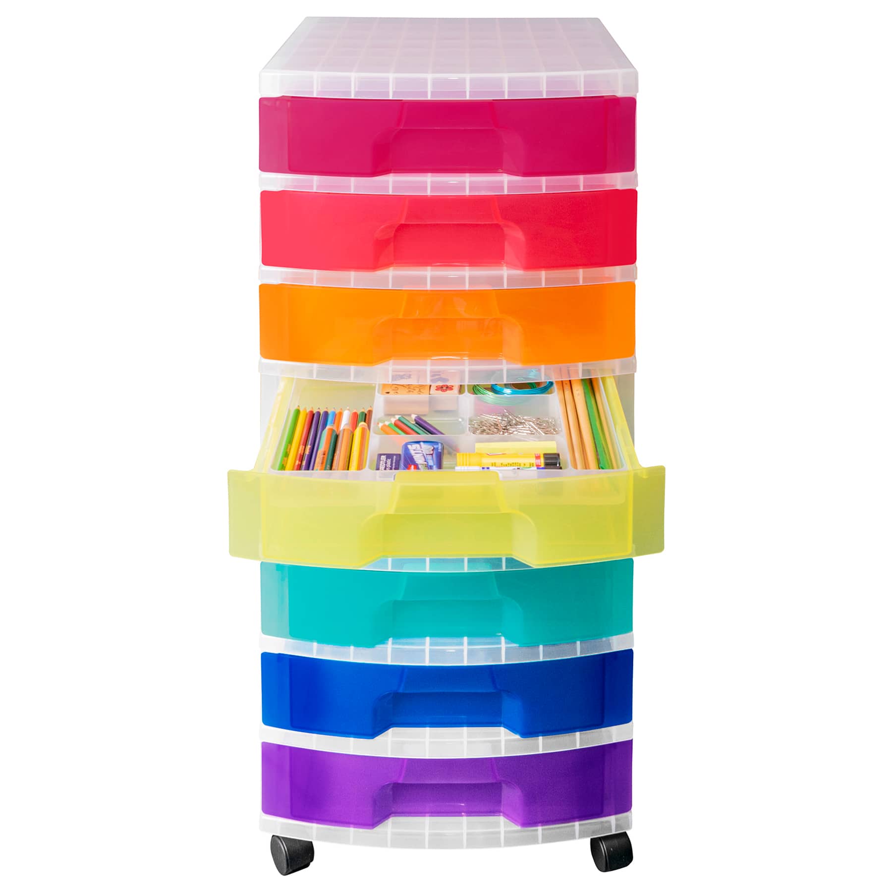 Really Useful Boxes® 8 Drawer Rolling Cart