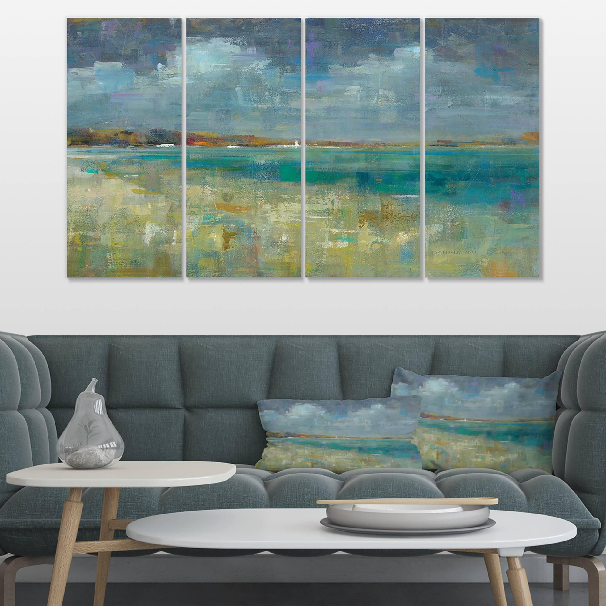 Designart - Sky and Sea - Nautical & Coastal Canvas Artwork