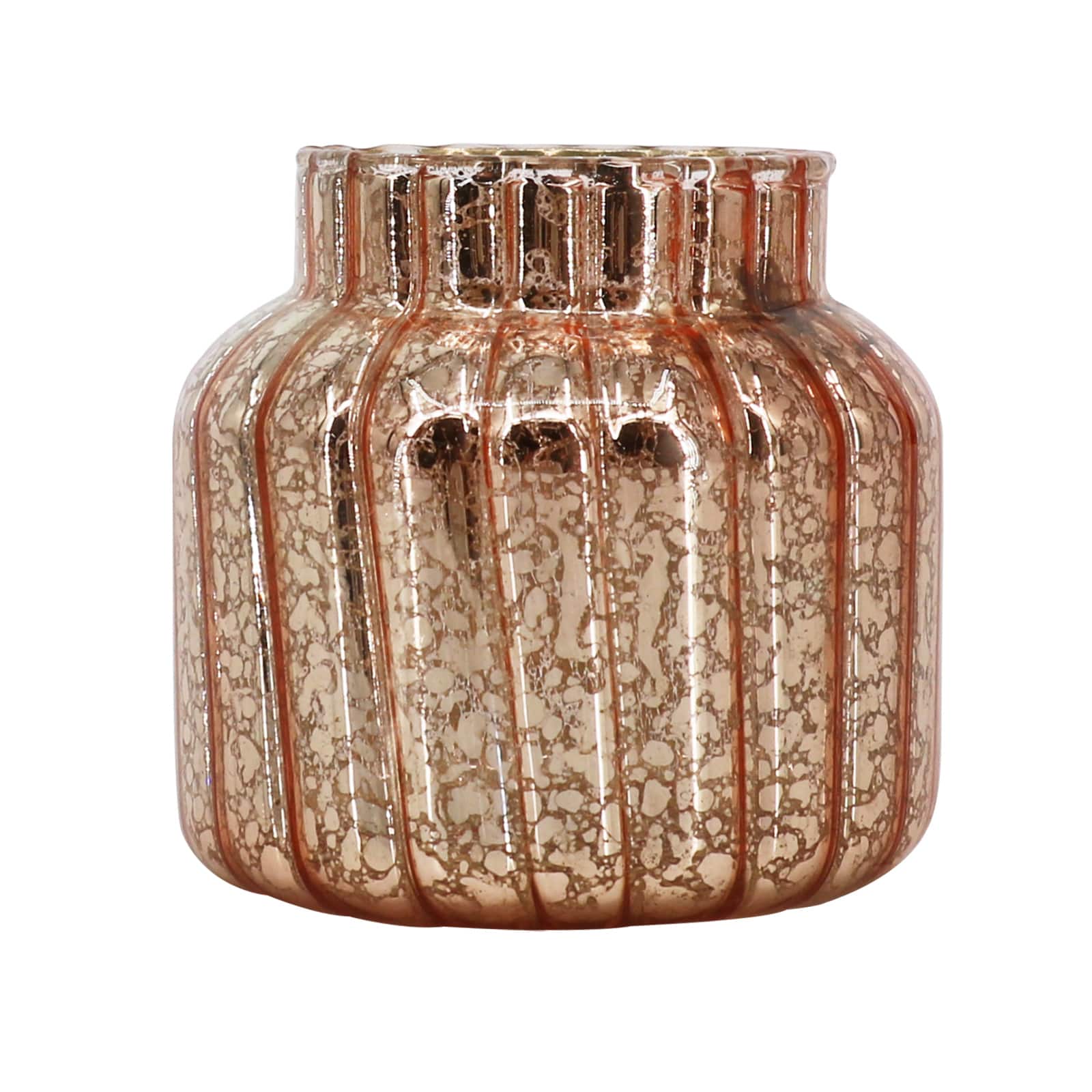 Assorted 3.25&#x22; Ribbed Mercury Glass Vase by Ashland&#xAE;