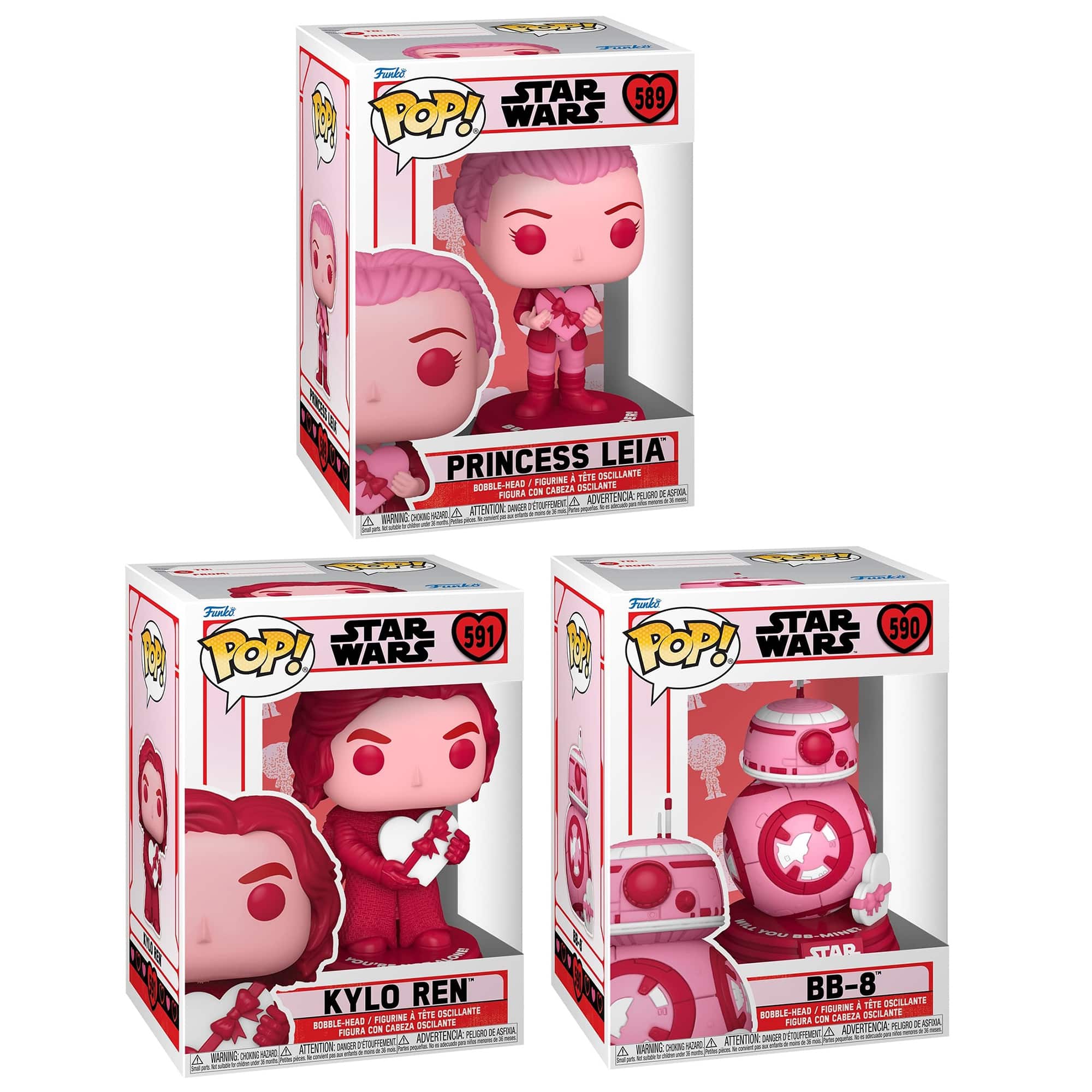 Funko POP! Star Wars™ Valentines Season 3 Collectors Set
