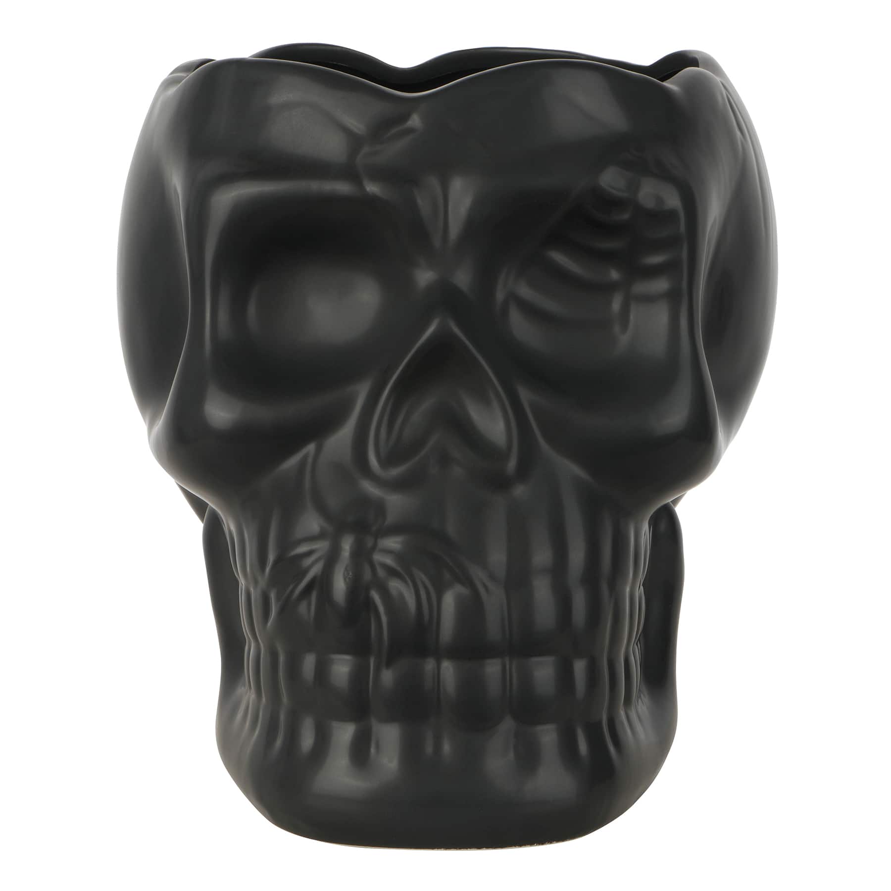 8&#x22; Skull Ceramic Decorative Container by Ashland&#xAE;