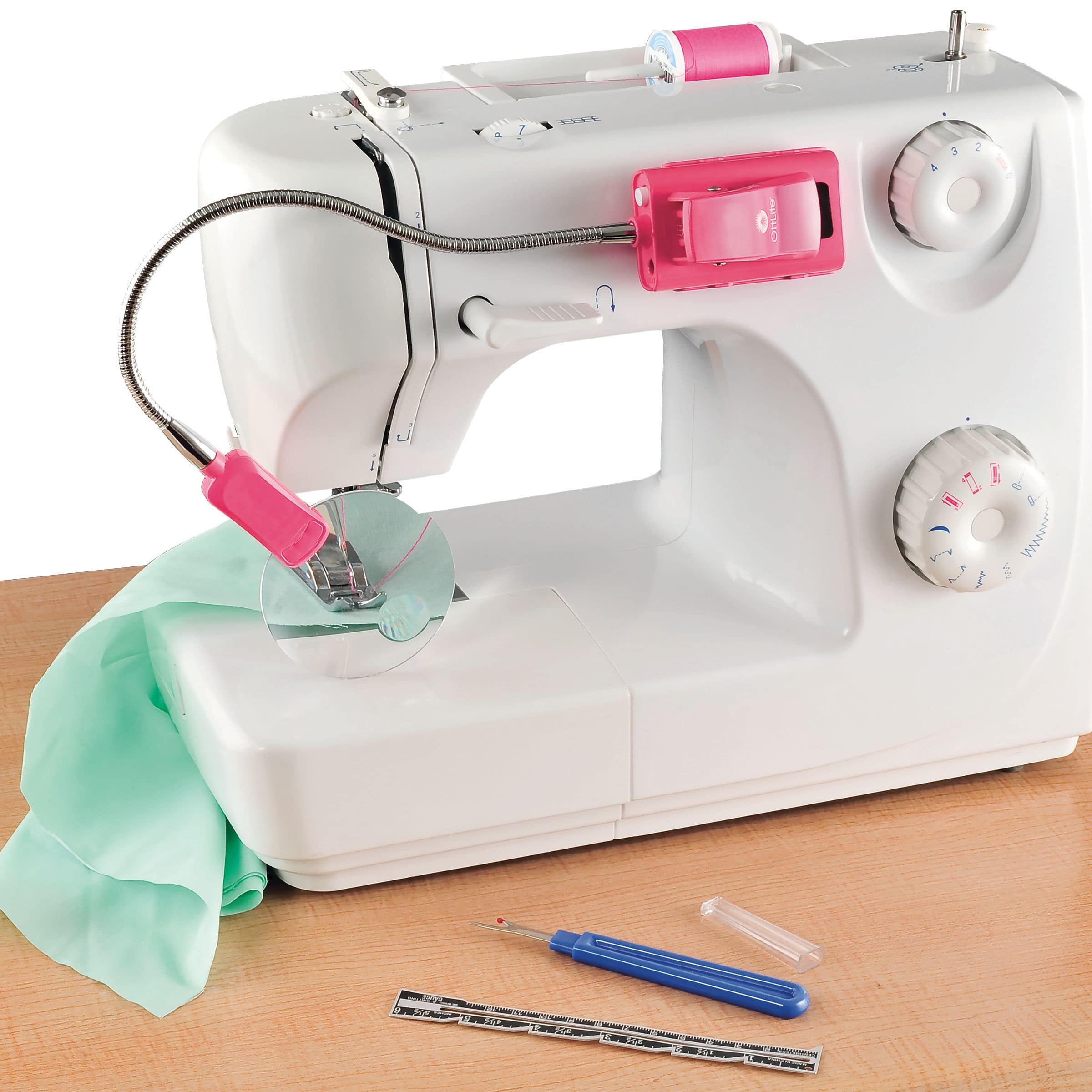 OttLite Pink 2-in-1 LED Sewing Machine Light