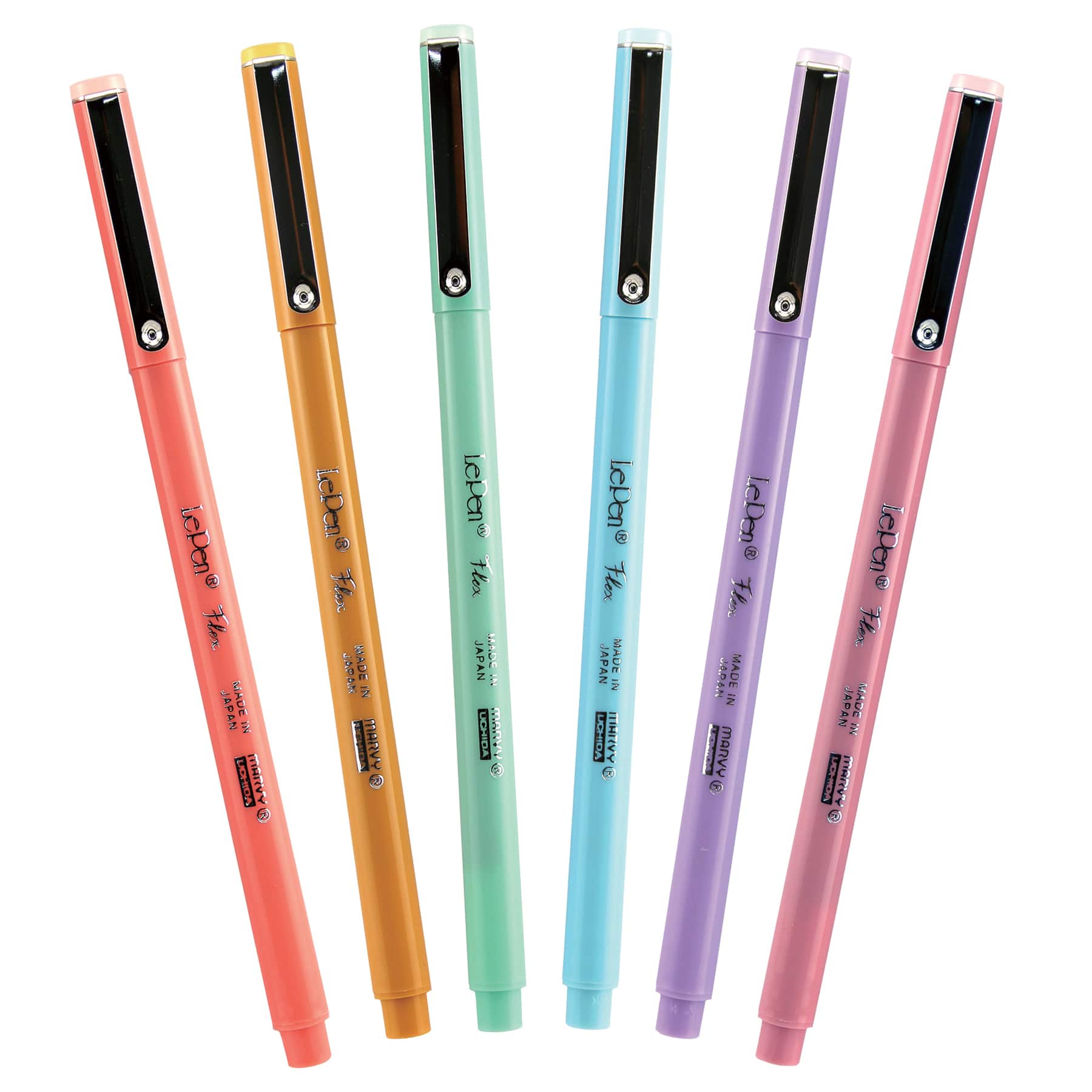 Marvy&#xAE; Uchida LePen&#xAE; Flex 6 Pastel Pen Set