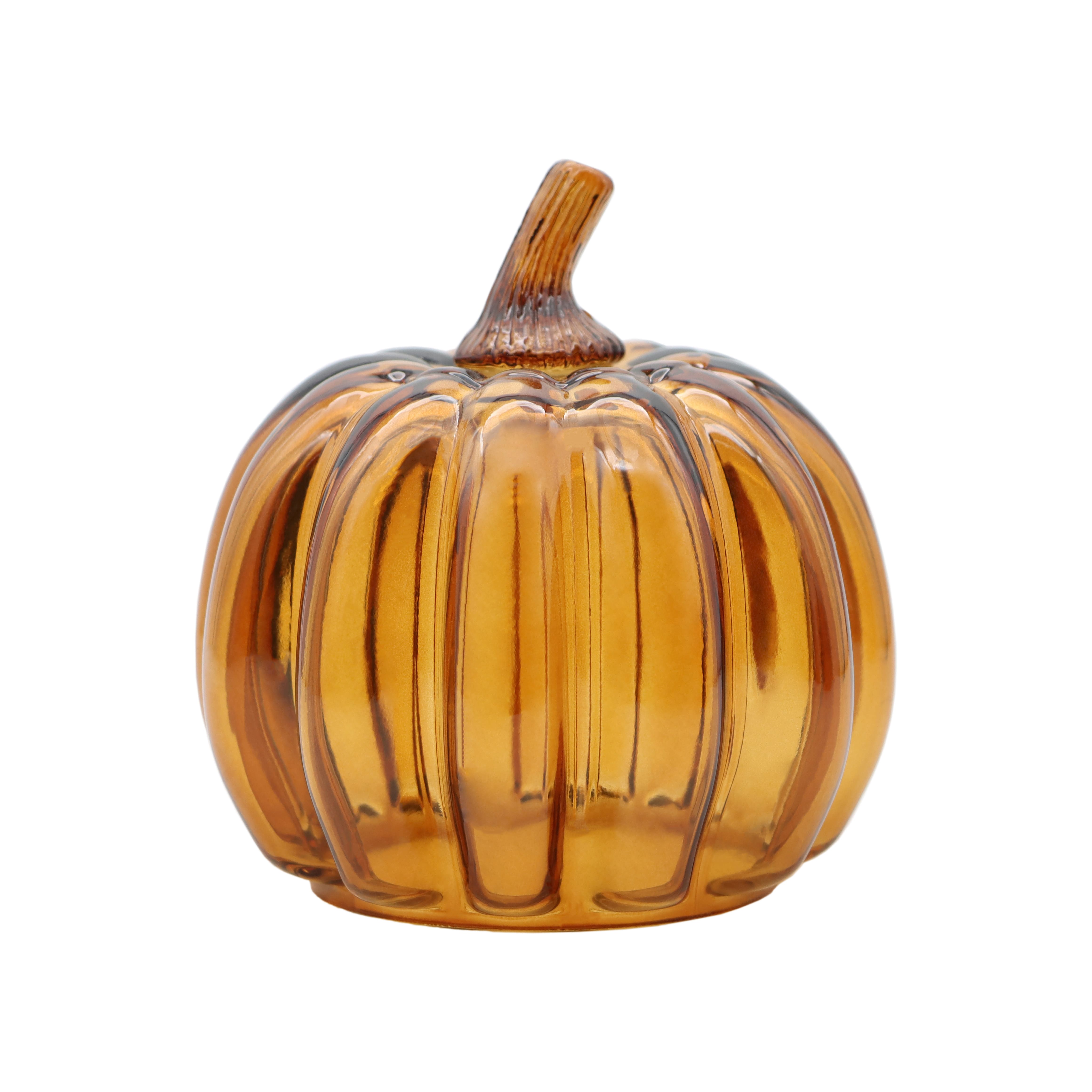 4.5" Glass Pumpkin Tabletop Décor by Ashland®