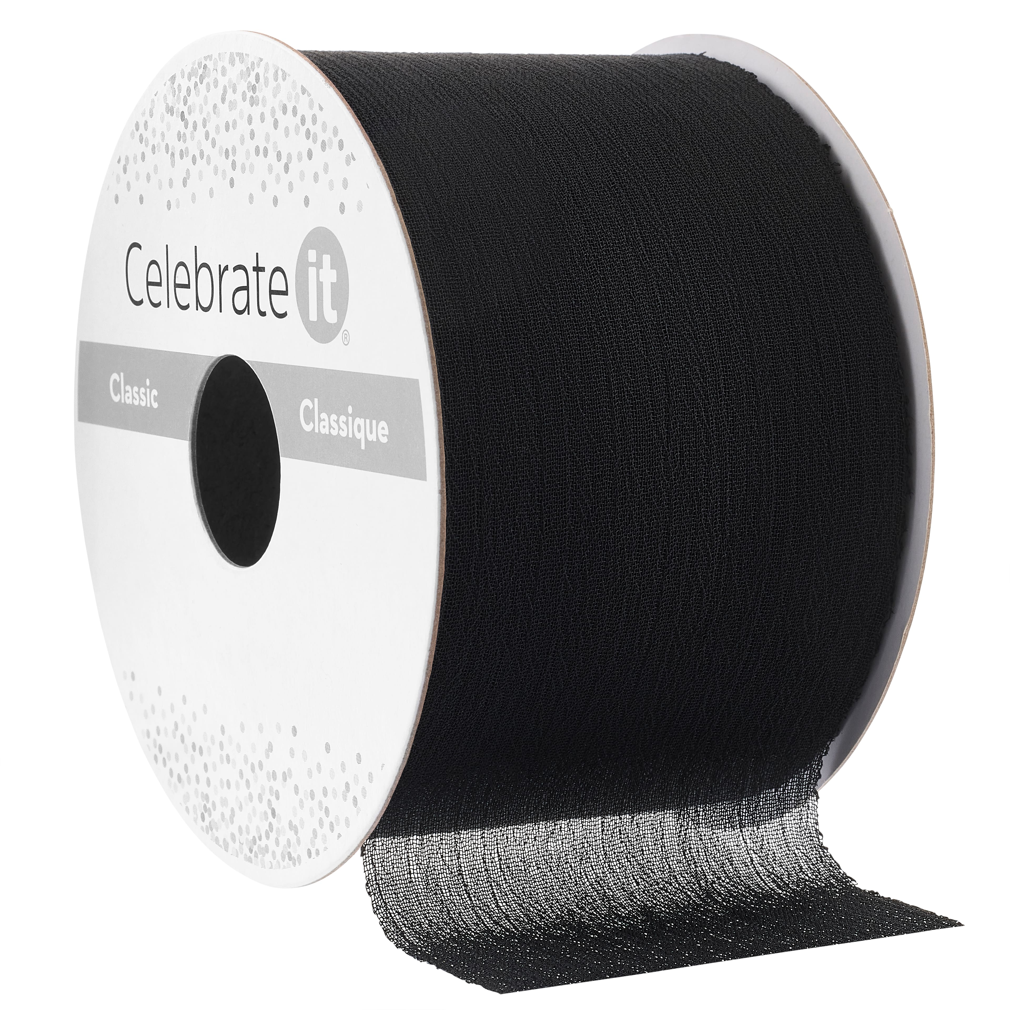 2&#x22; x 3yd. Crinkle Chiffon Ribbon by Celebrate It&#xAE; Classic