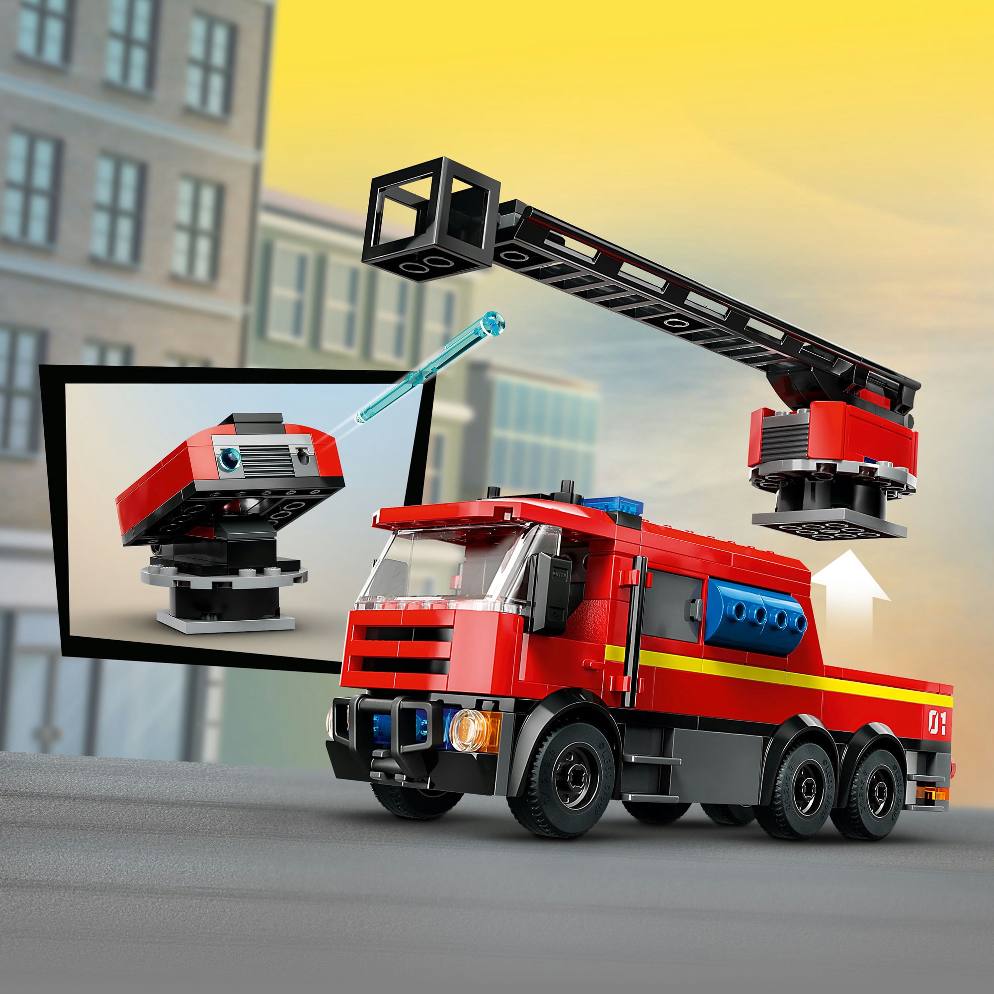 LEGO&#xAE; City Fire Station with Fire Truck Playset 60414