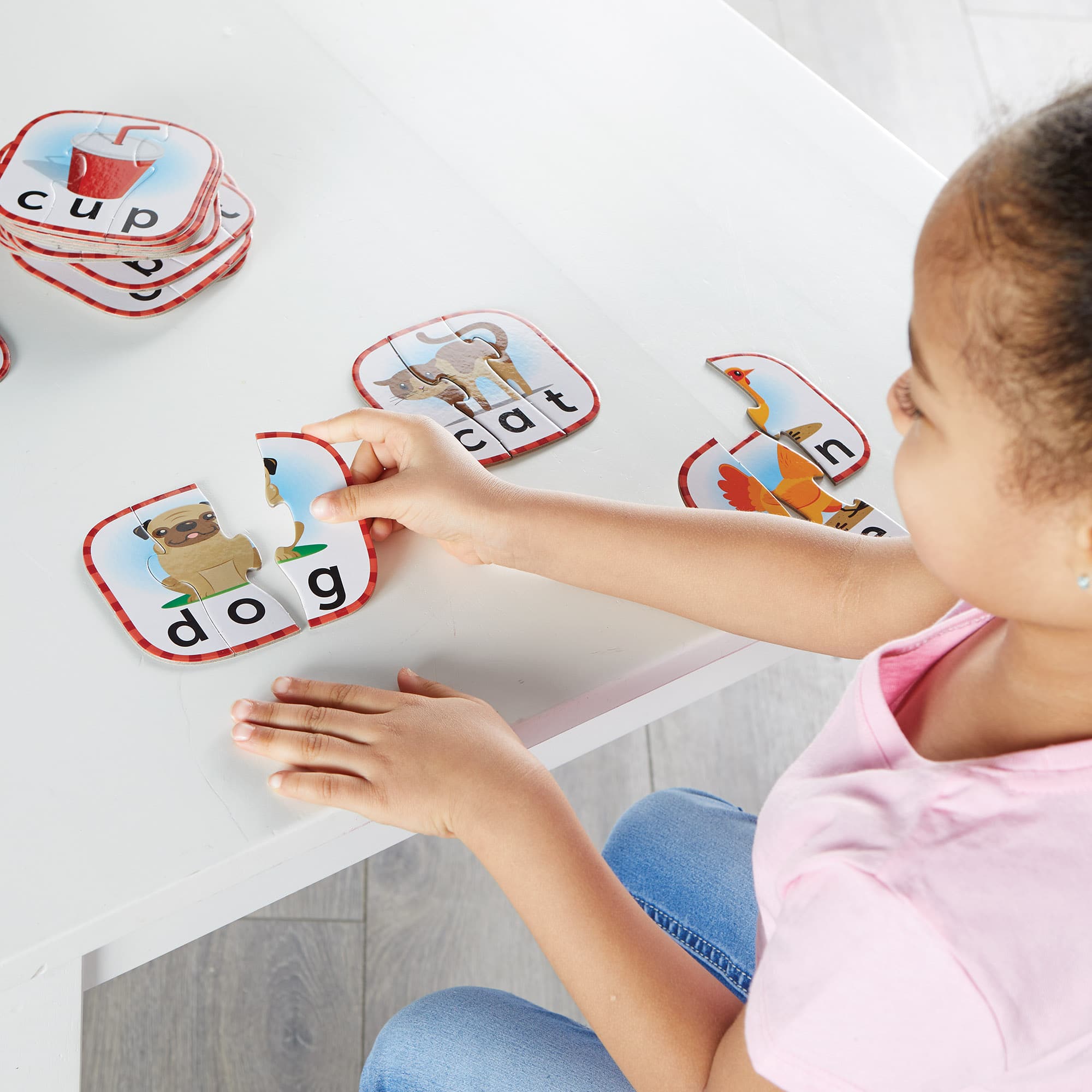 Learning Resources 3-Letter Word Puzzle Cards