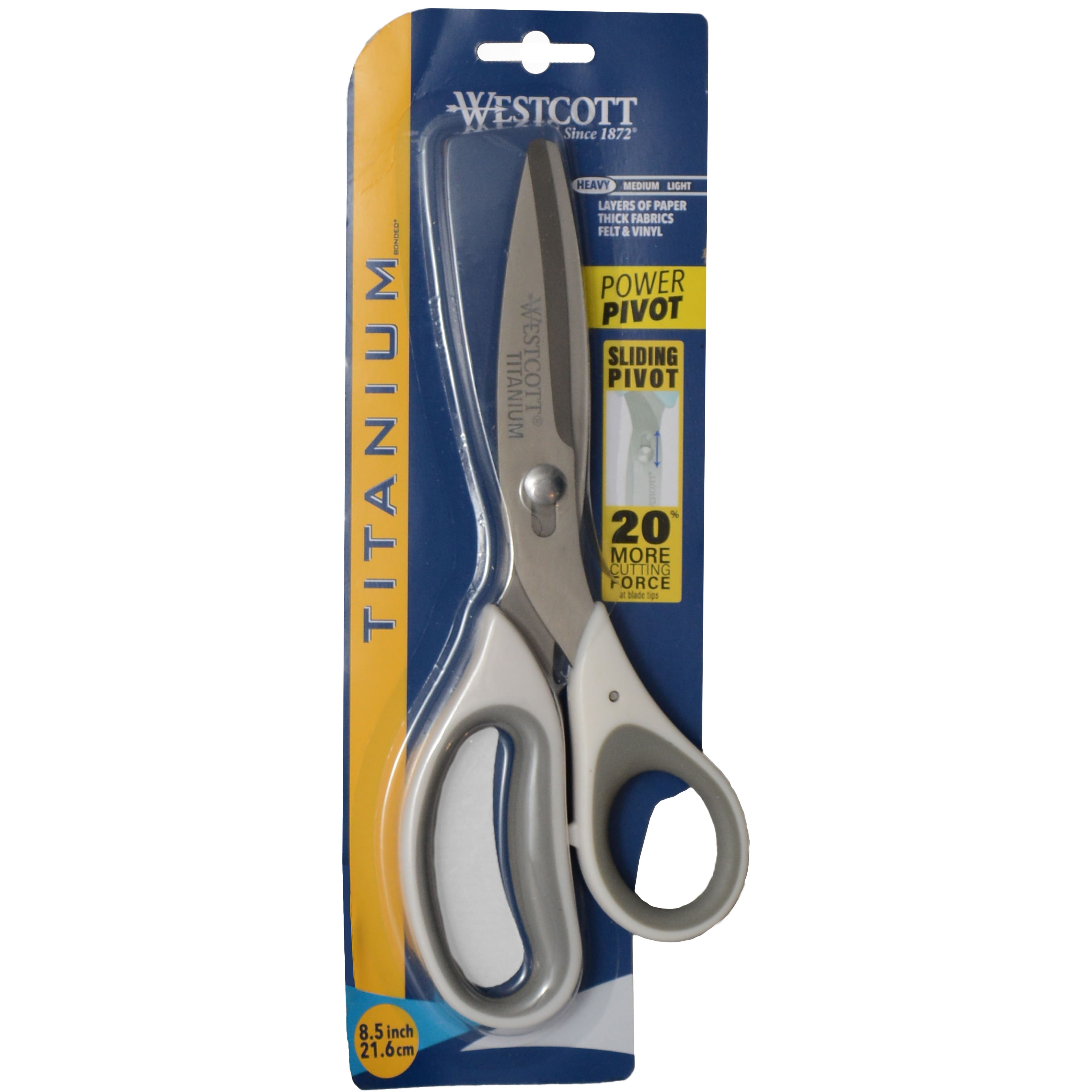 Westcott® 8.5" Power Pivot Titanium Scissors