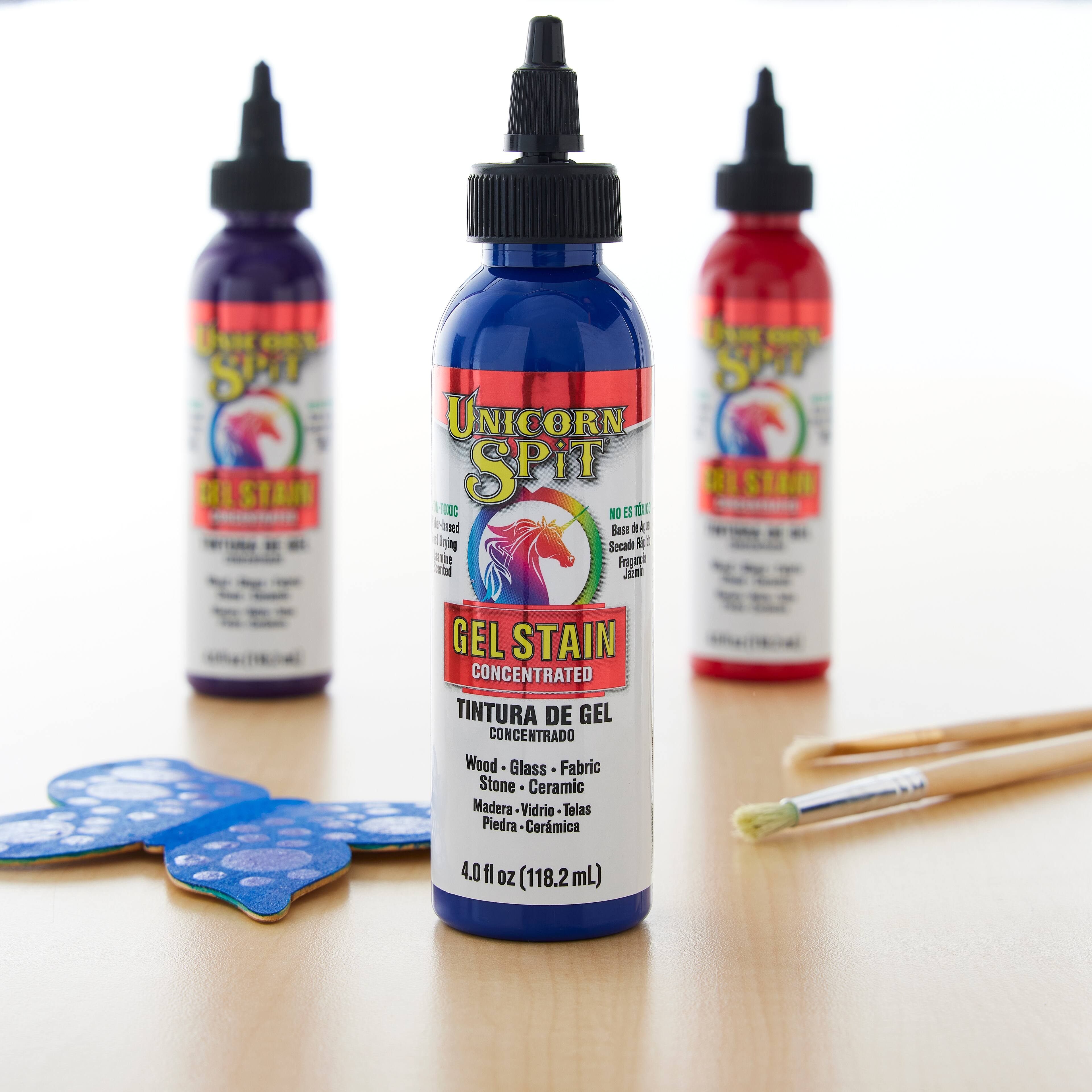 6 Pack: Unicorn SPiT® Gel Stain & Glaze, 4oz.