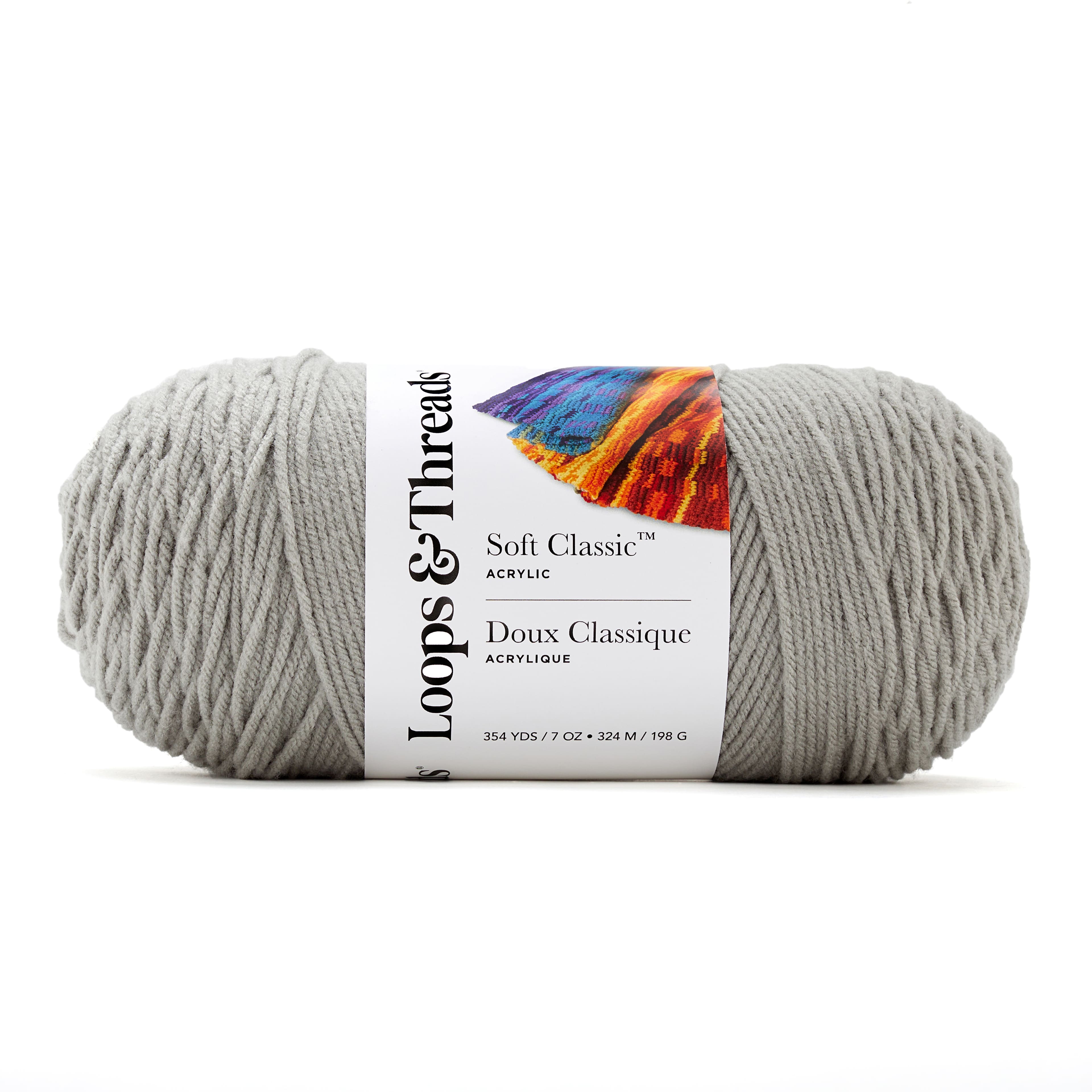 12 Pack: Soft Classic™ Solid Yarn by Loops & Threads®