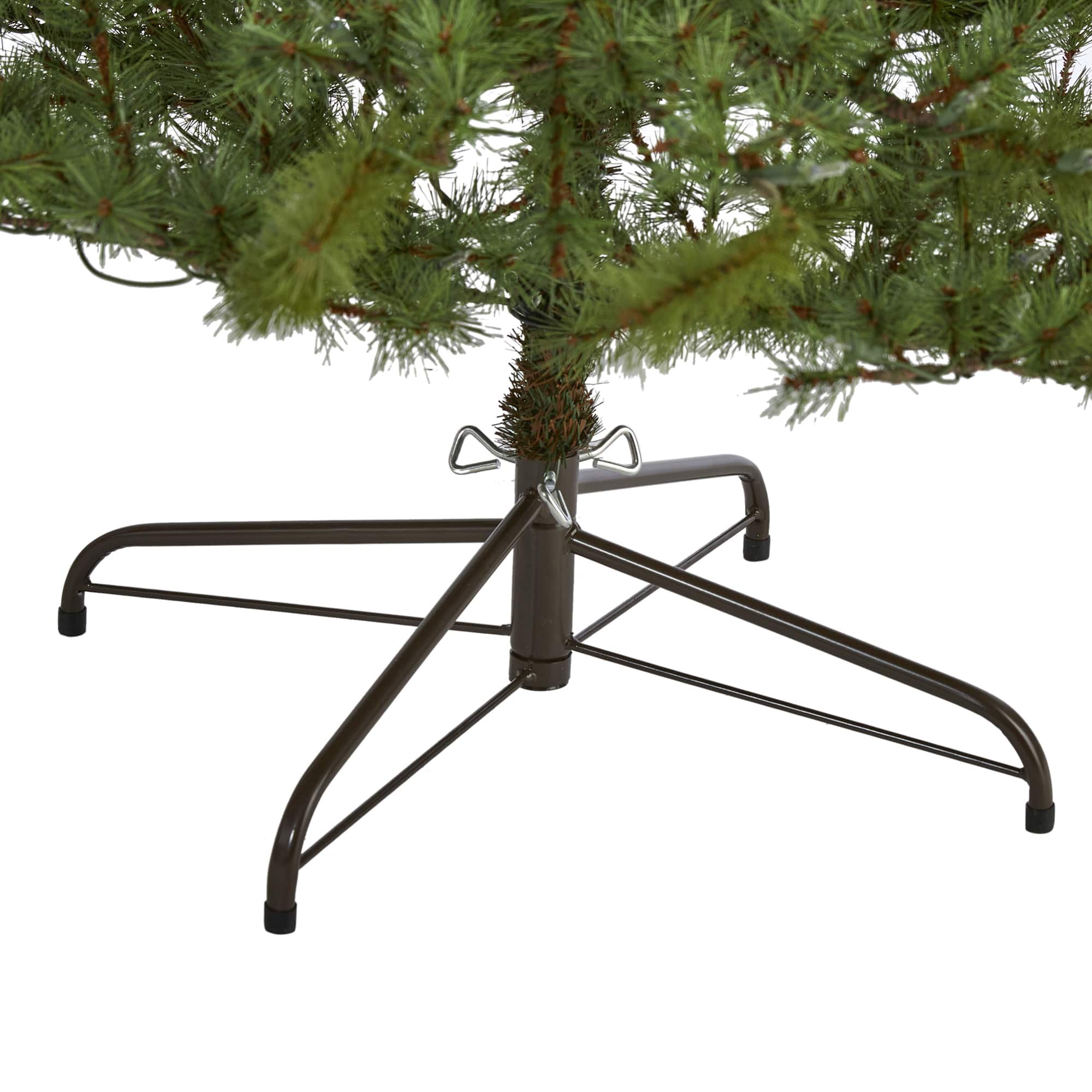 7ft. Pre-Lit Vancouver Mountain Pine Artificial Christmas Tree with Clear Lights