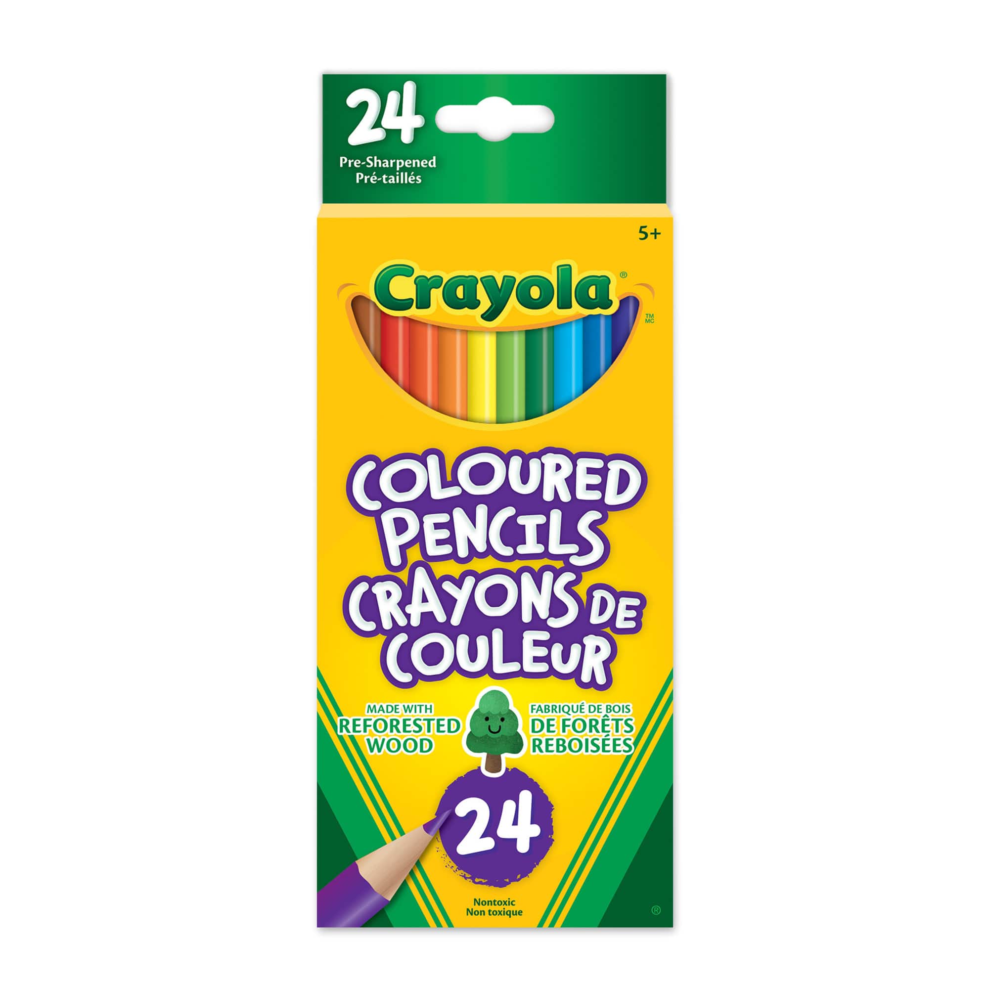 Crayola® Coloured Pencils, 24ct.