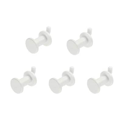 White Plastic Pegboard Hangers by Simply Tidy®, 5ct. | Michaels